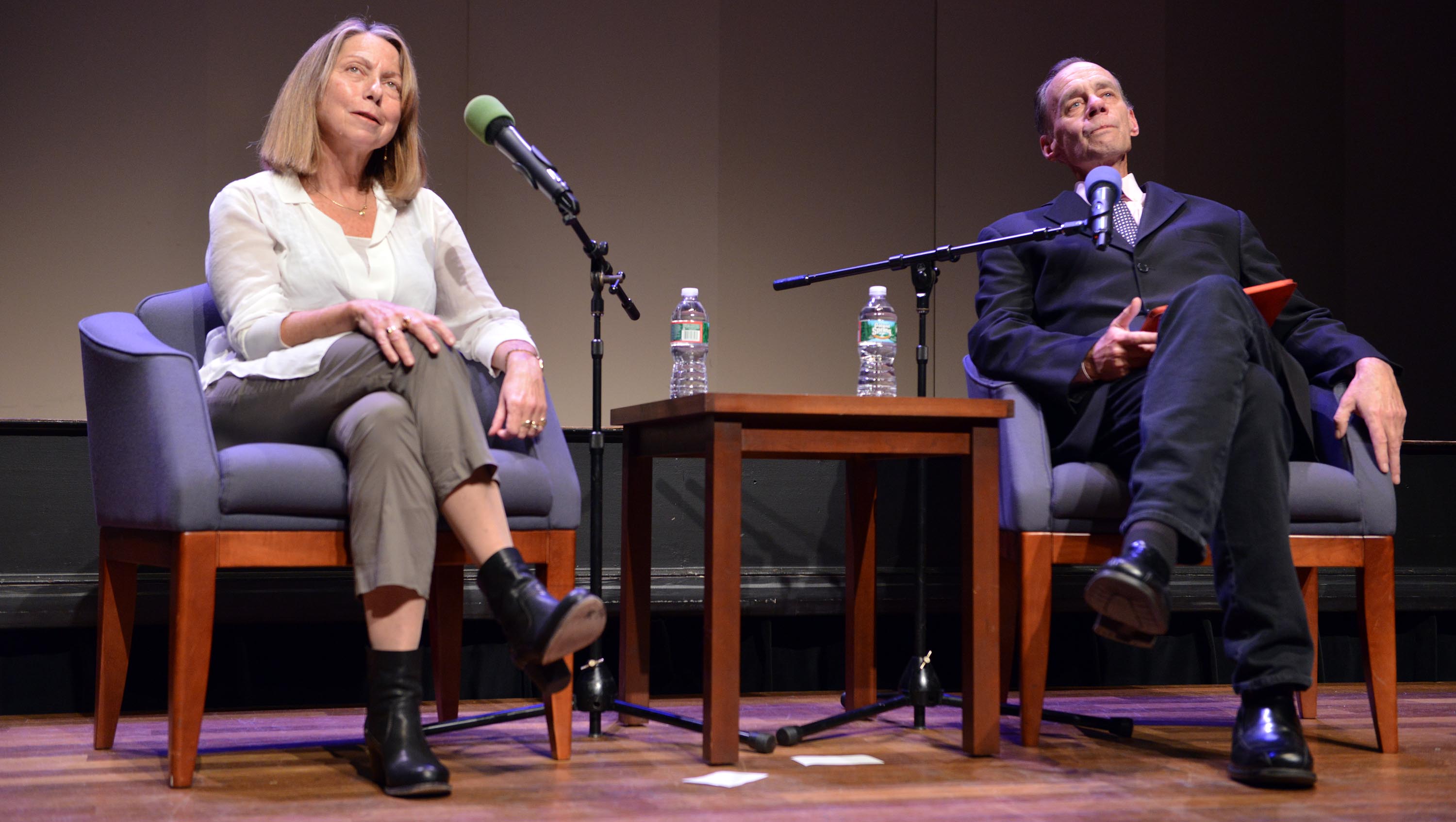 Jill Abramson and David Carr focused on the proliferation of media and journalism’s changing landscape.