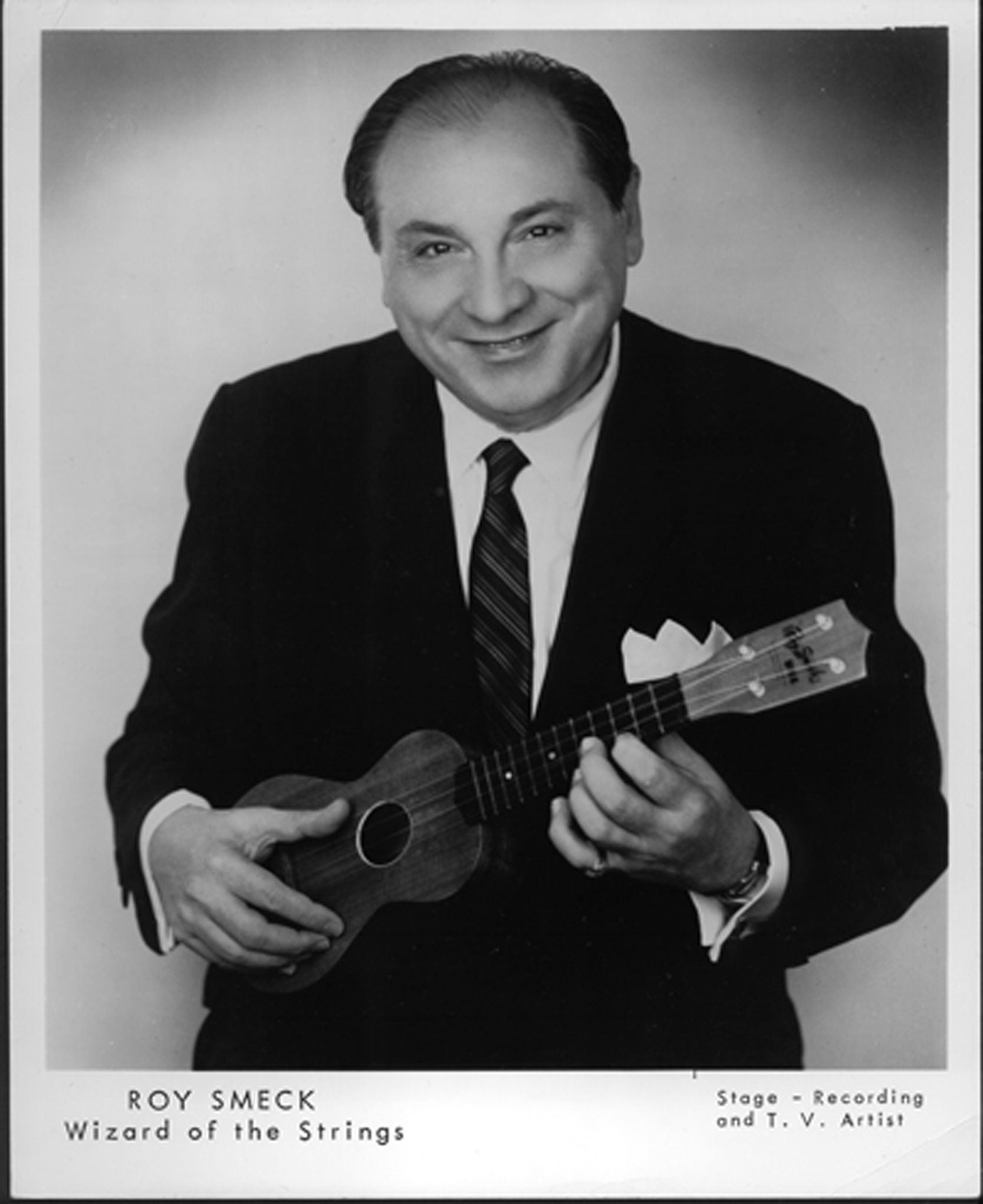 An undated photo of Roy Smeck, the “Wizard of the Strings.”