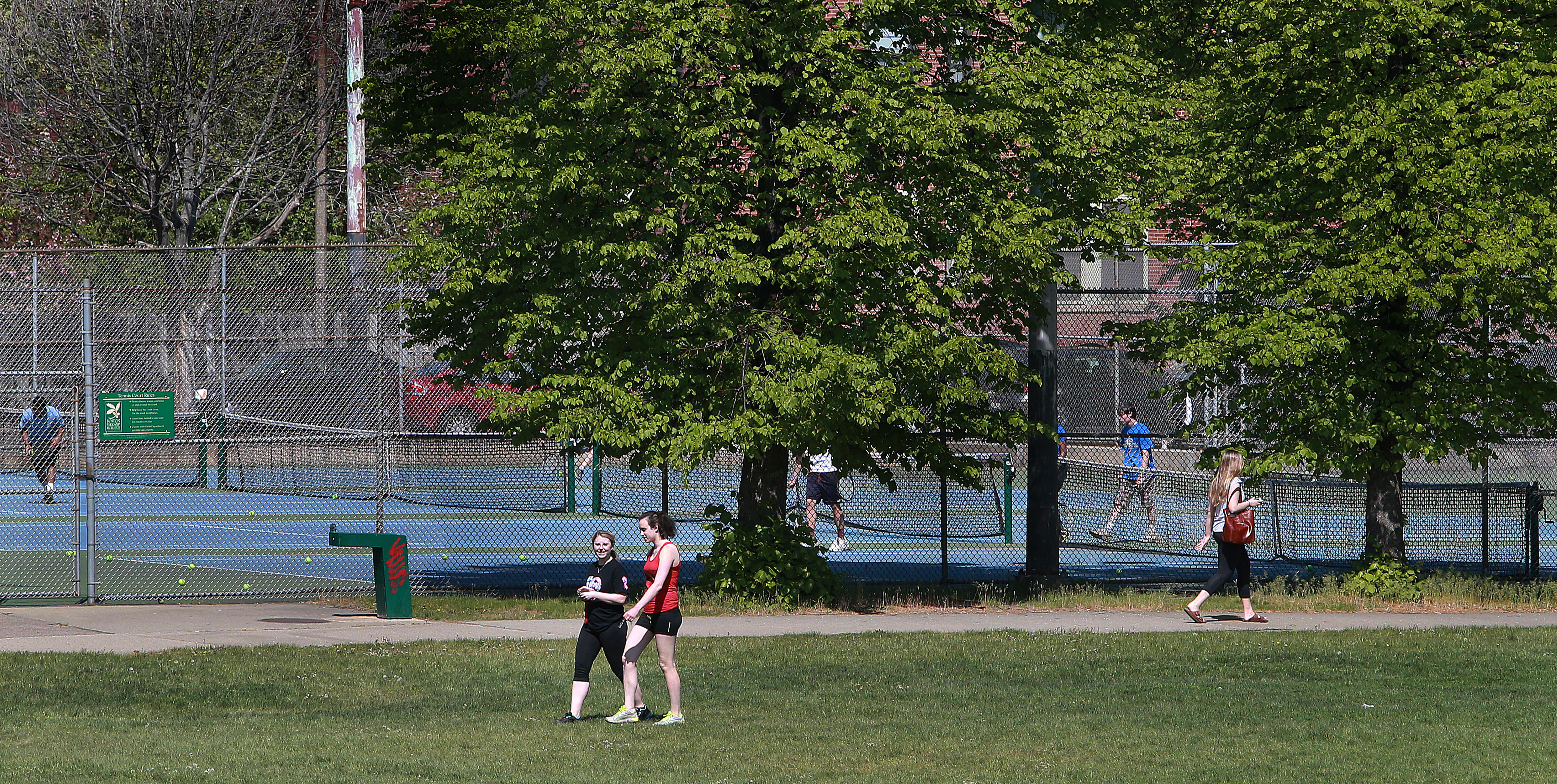 Northeastern’s intramural clubs would get priority over outside groups at certain times, in return for the school renovating and maintaining the public park.