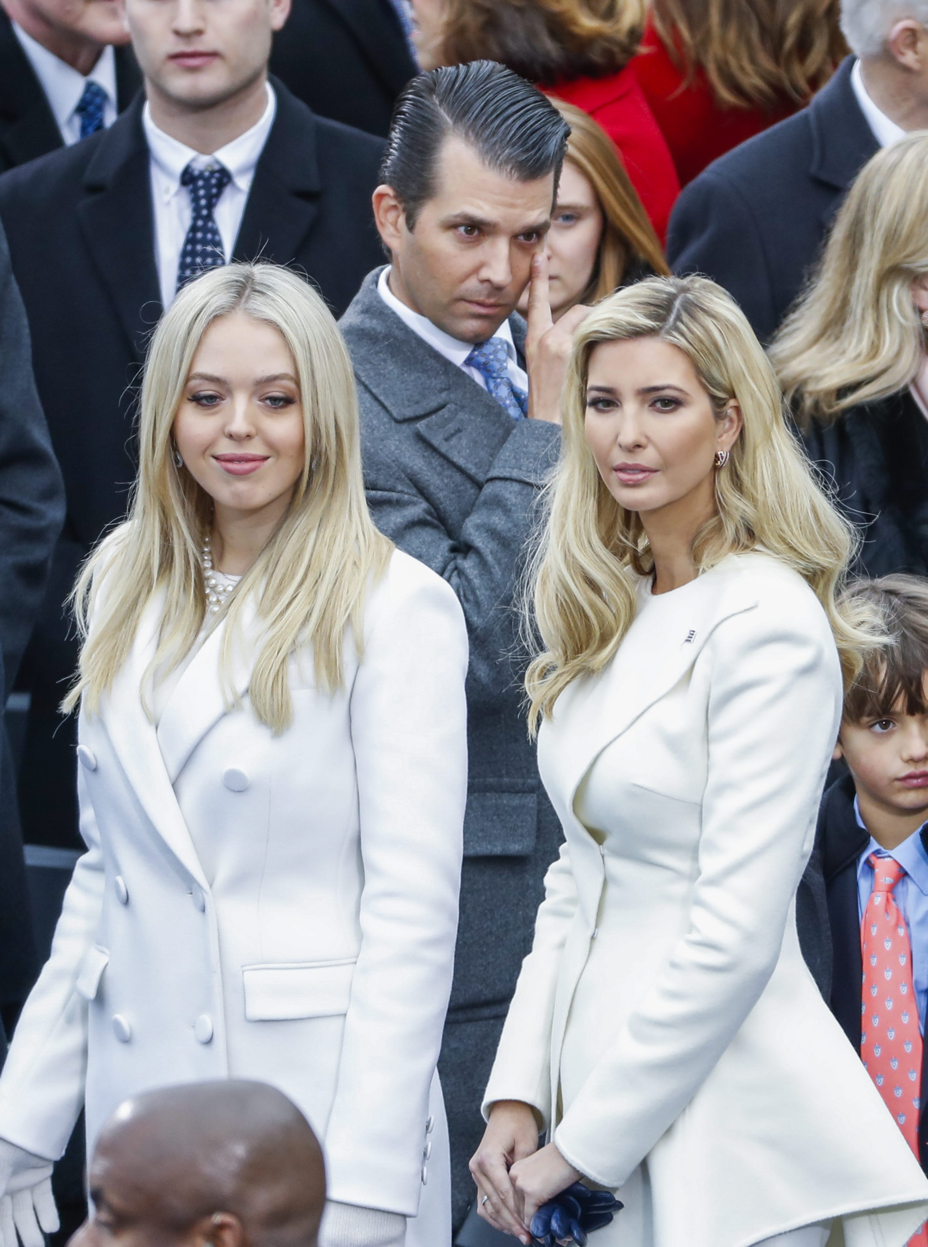 Tiffany (left) and Ivanka Trump.