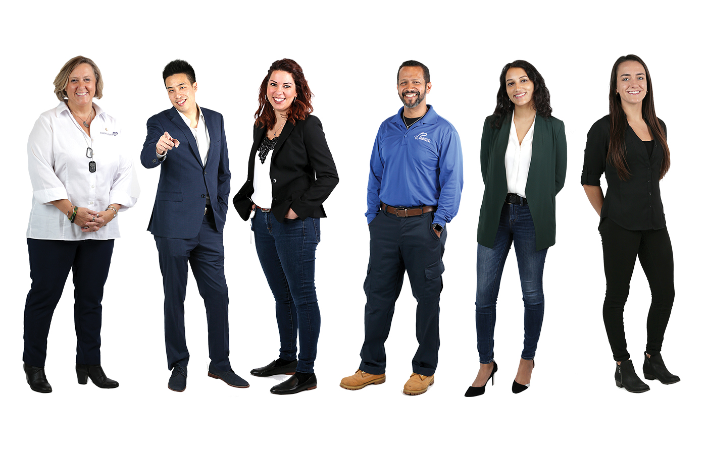 From left: Wanda J. Walsh of Fidelity Bank; Sam Chen of Darling Consulting; Nicole Gaudelli of Beam Therapeutics; Jose Rivera of Peabody Properties; Aishwarya Bhadouria of Slalom; and Olivia Volante of Capo Restaurant and Supper Club.