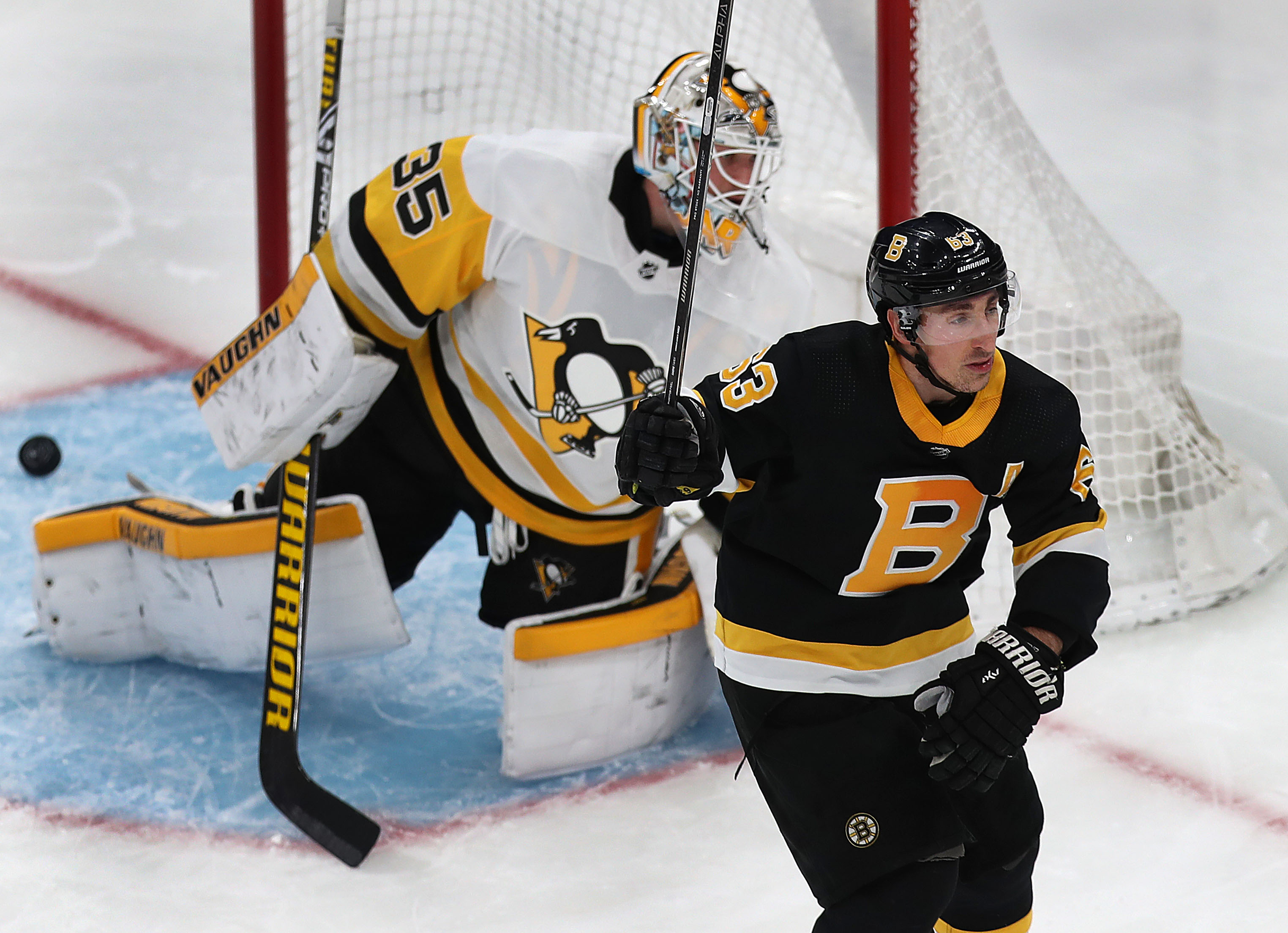 Brad Marchand scored 21 goals prior to the All-Star break.