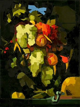 “Grape still life (after de Heem)” by Catherine Kehoe.