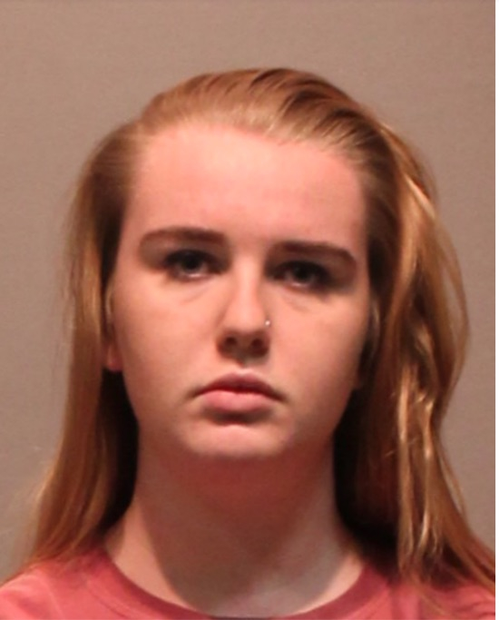 Brianna Brochu, 18, was arrested for tampering with her roommate's personal property at the University of Hartford.
