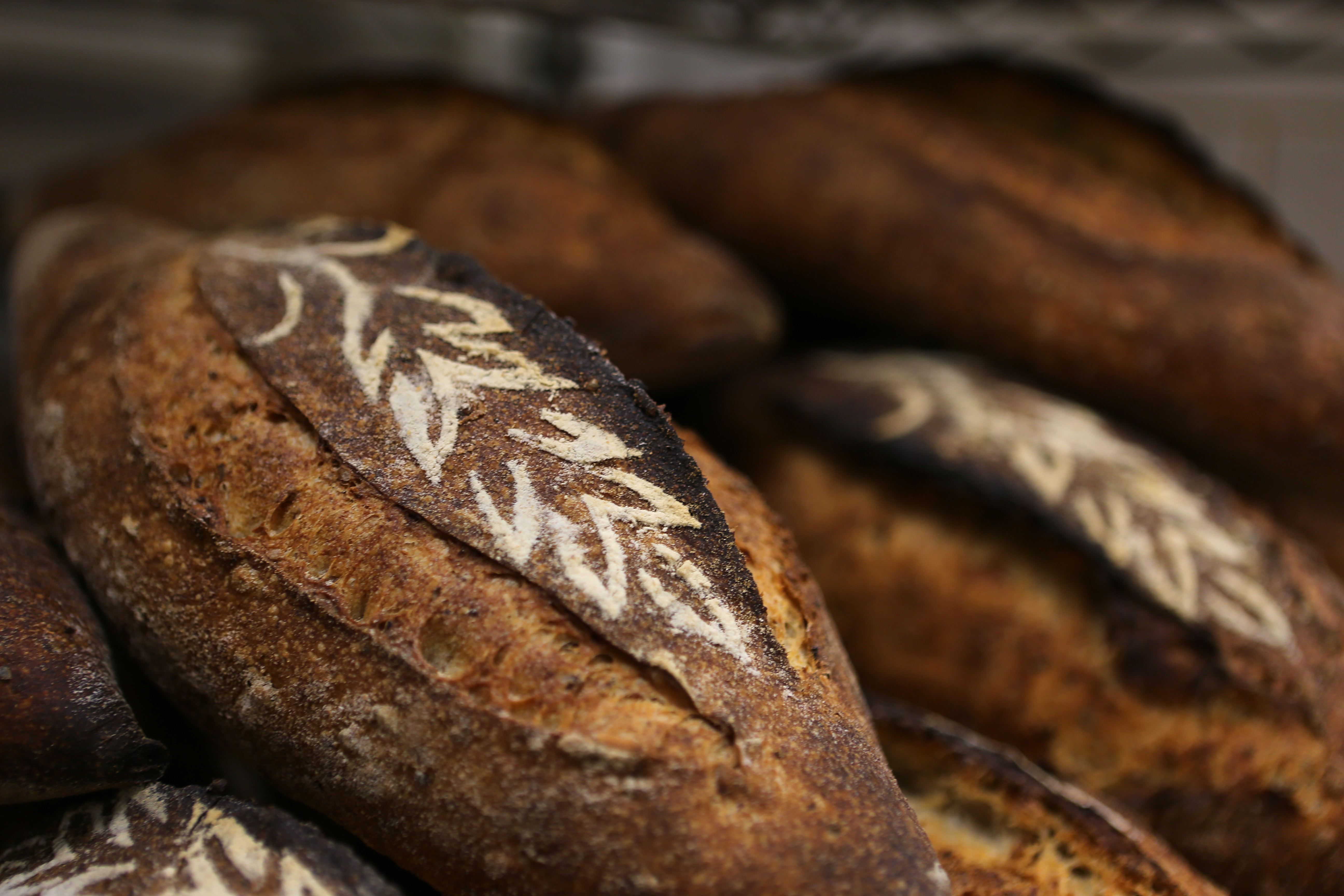A sunflower flax loaf.
