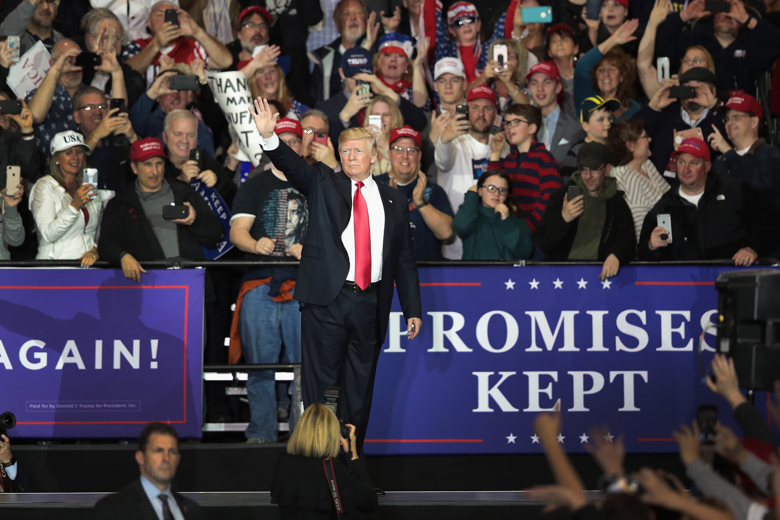 The zeal for President Trump turned into zeal for Lively.