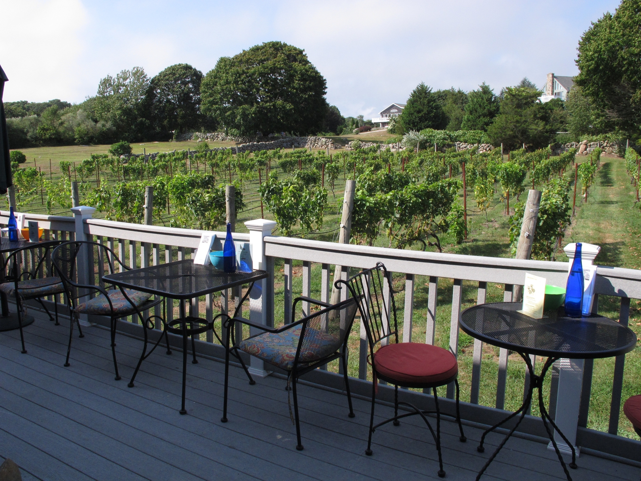 A local wine is the favorite at Langworthy Farm Winery.