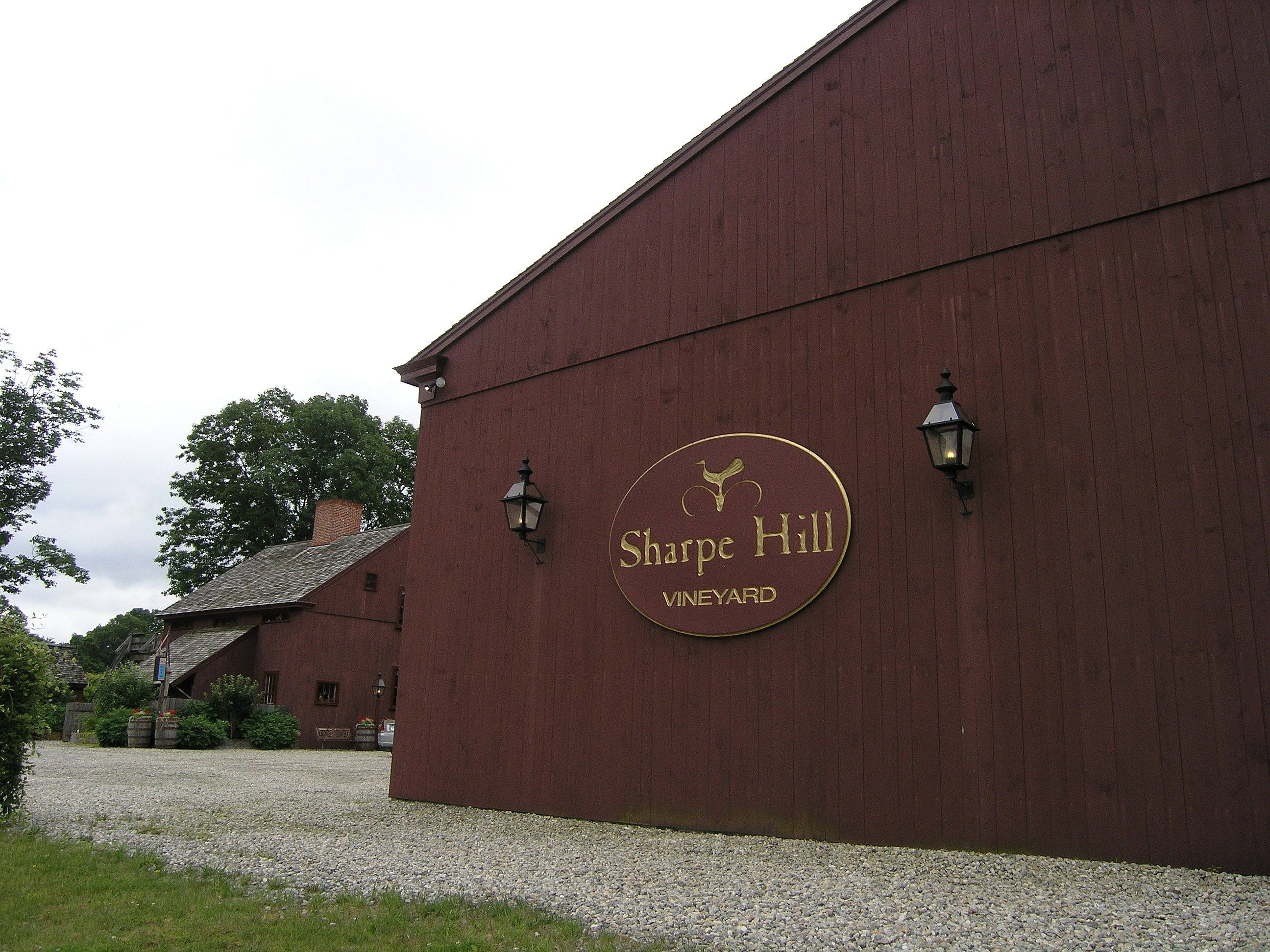 The award-winning Sharpe Hill Vineyard.