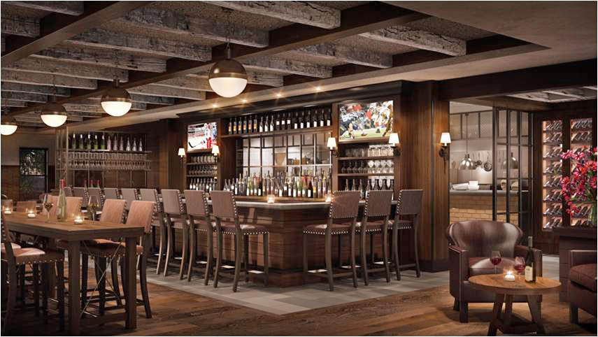 The Copper Grouse restaurant at The Taconic in Manchester Village.