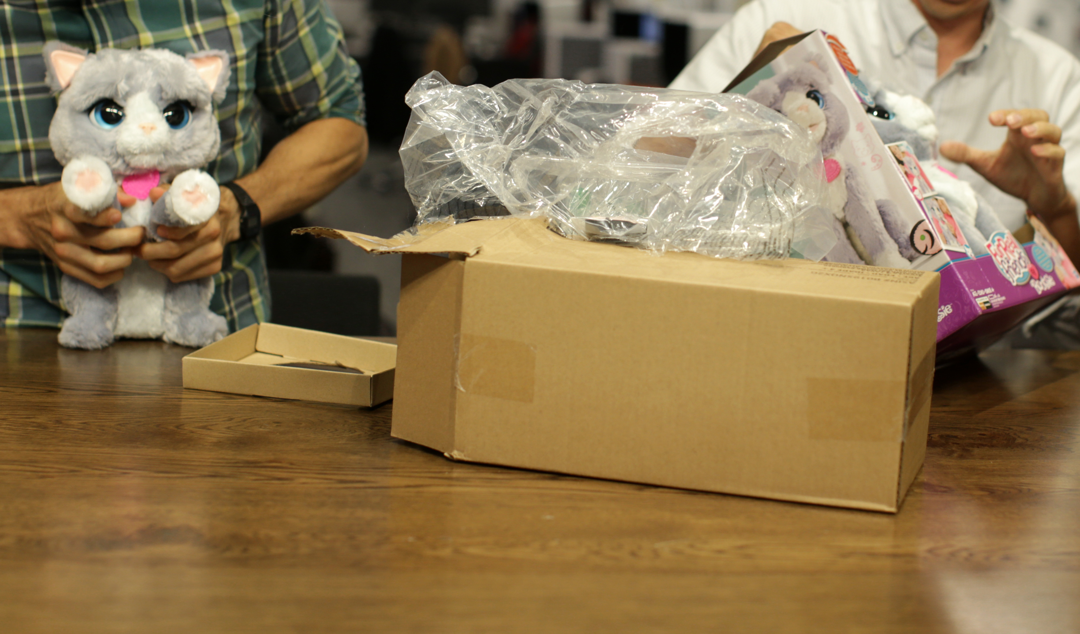 The streamlined packaging is about 25 percent smaller than the traditional version and comes simply wrapped in plastic.