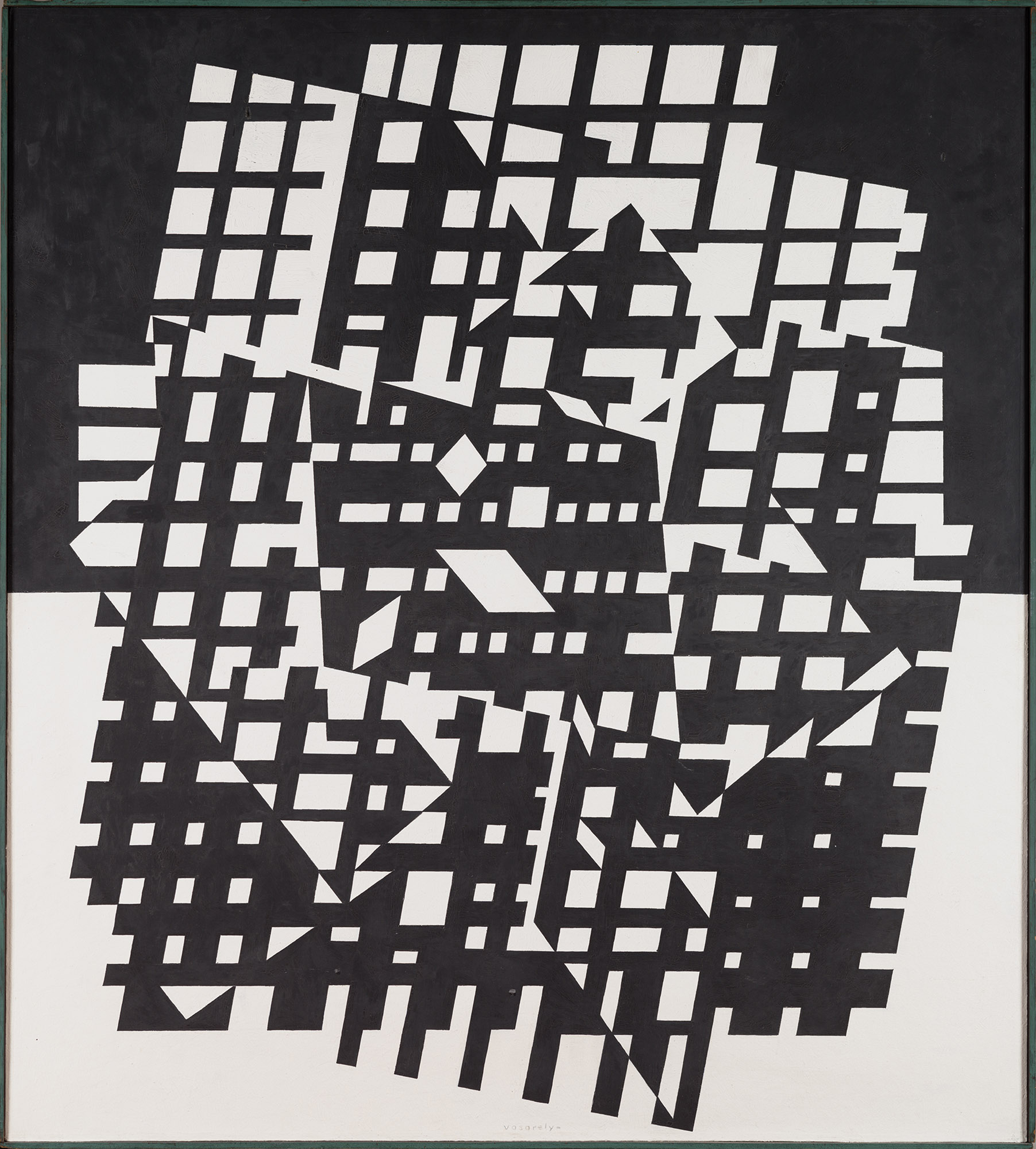 “Shuttle II” by Bridget Riley.