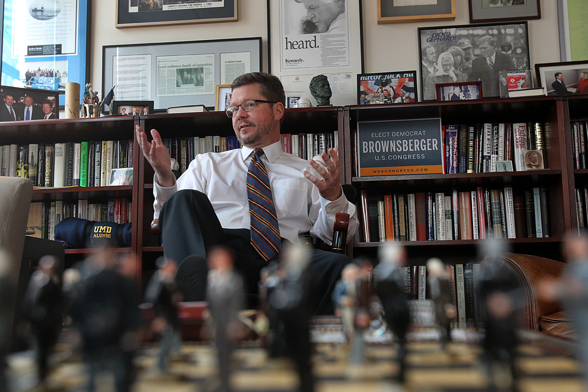 Scott Ferson (above), once Senator Edward M. Kennedy’s press secretary, started Blue Lab with Sean Sinclair, a former campaign manager for Senate majority leader Harry Reid.