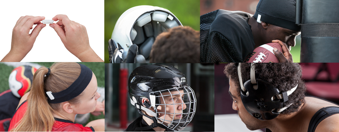 Jolt Sensor’s device for monitoring head injuries looks like a chubby money clip and can be used in many sports. Such devices have been slow to catch on with players, though.