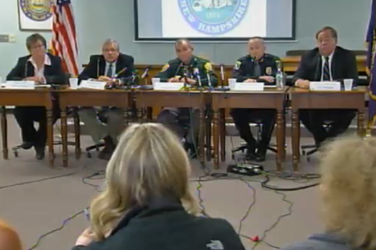 Officials in Keene, N.H., addressed the media Monday.
