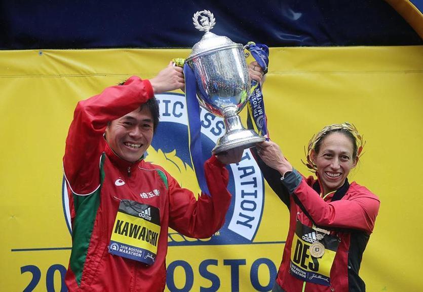 Yuki Kawauchi and Desiree Linden are the 2018 champions of Boston.