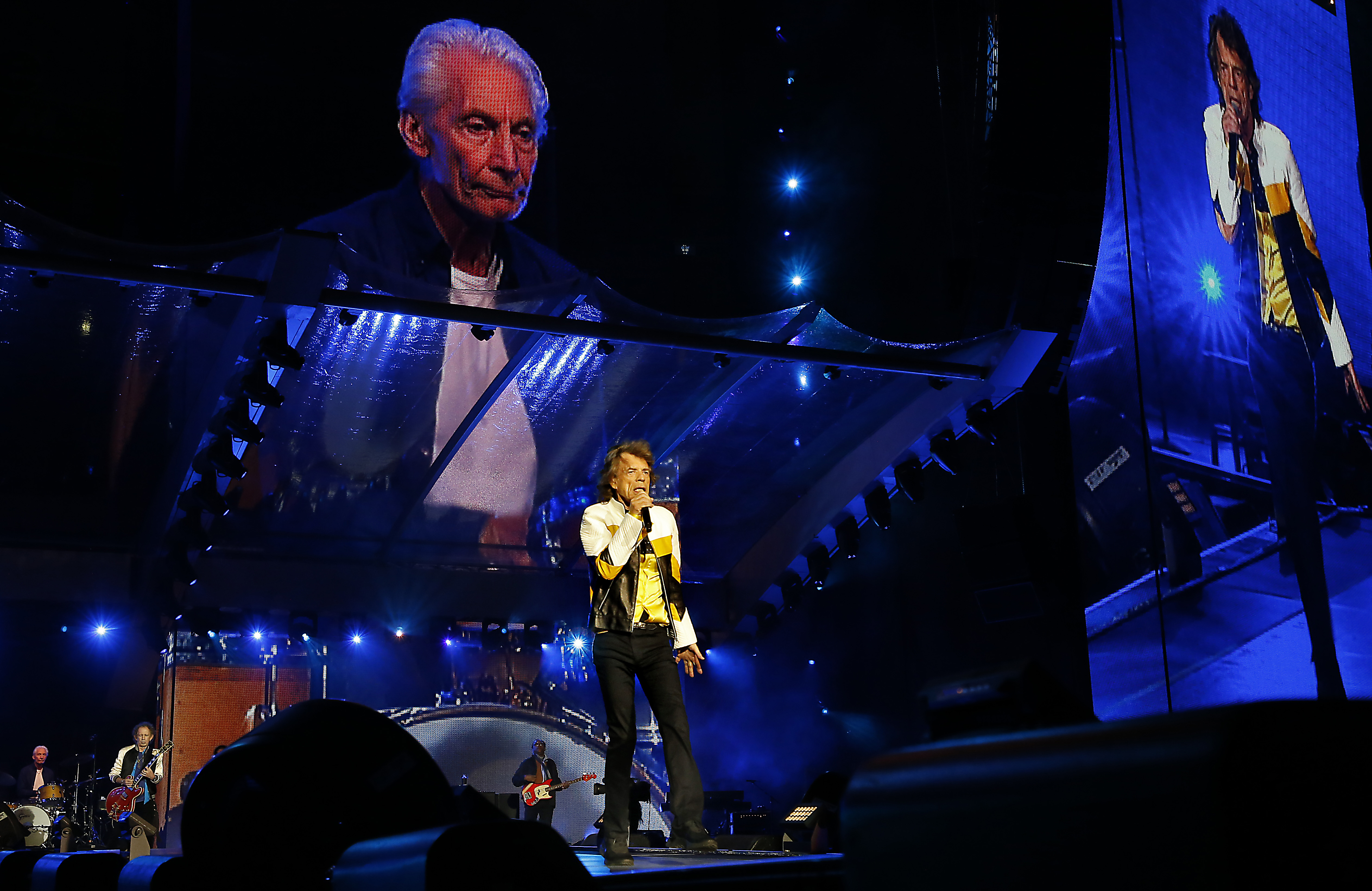 The Rolling Stones at Gillette Stadium.
