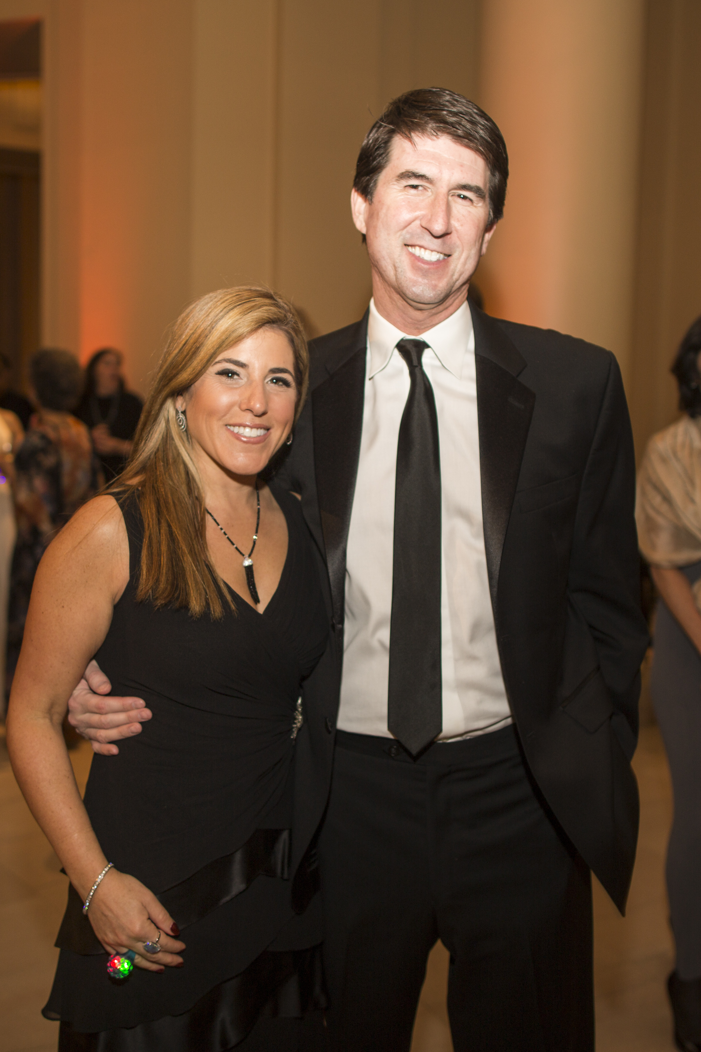 Jennifer Lourie and husband Michael at the gala on Saturday.