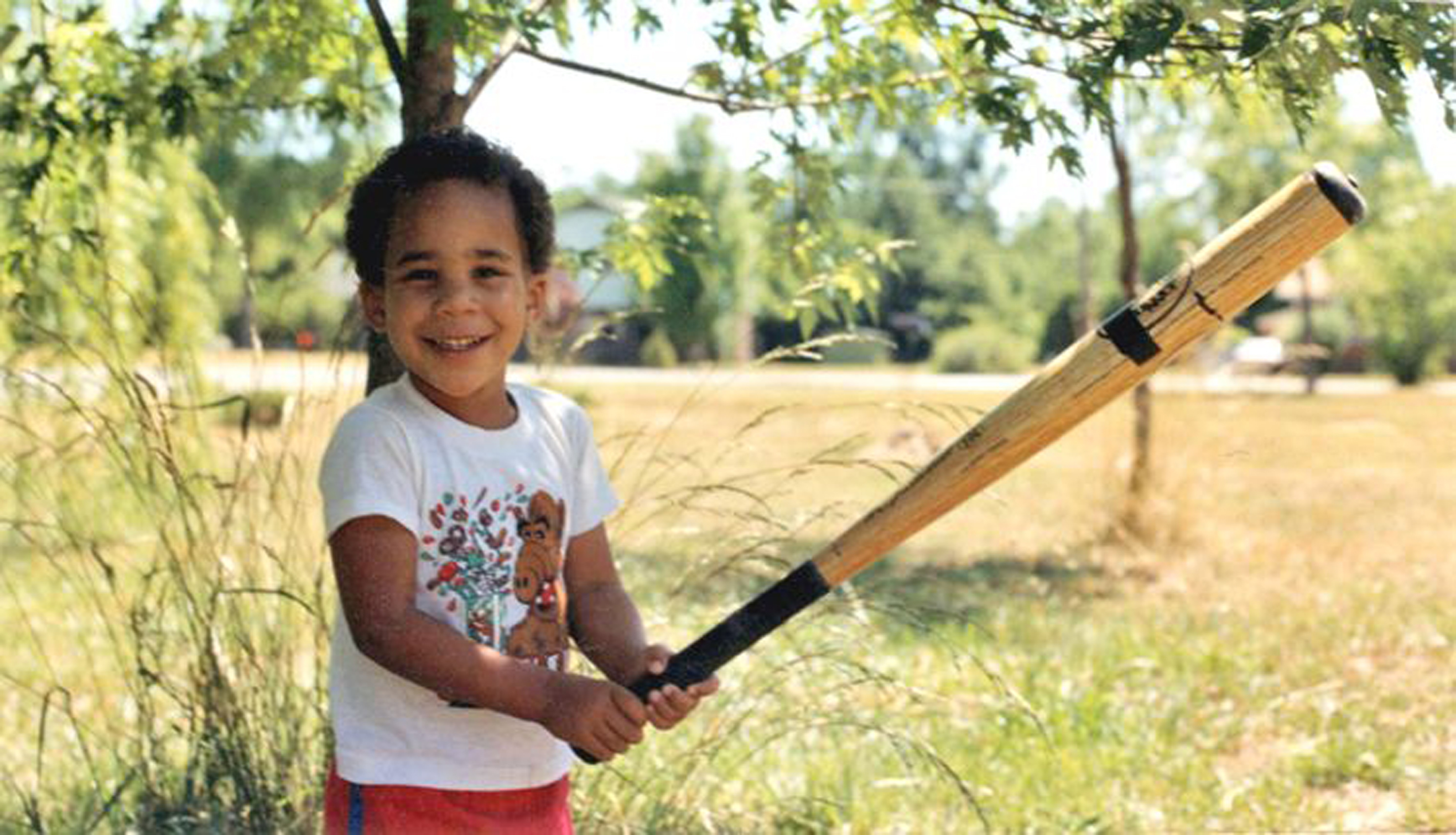 David Price at age 3.