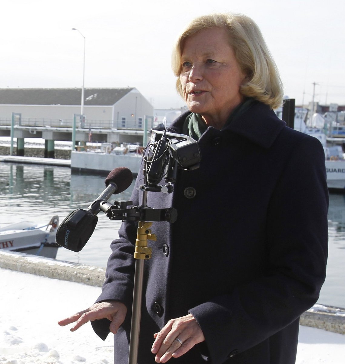 Chellie Pingree said she decided “to put the best interests of the state and the country ahead of my own.’’