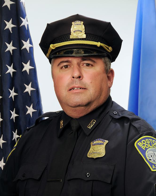 Boston police Sergeant Ronald E Pirrello was arrested in Sharon in June 2012.
