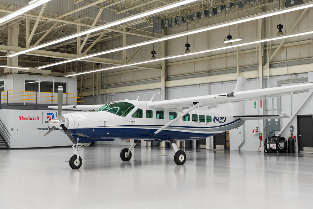 Cape Air has recently acquired this Cessna that it plans to use in seaplane flights between Boston and New York.