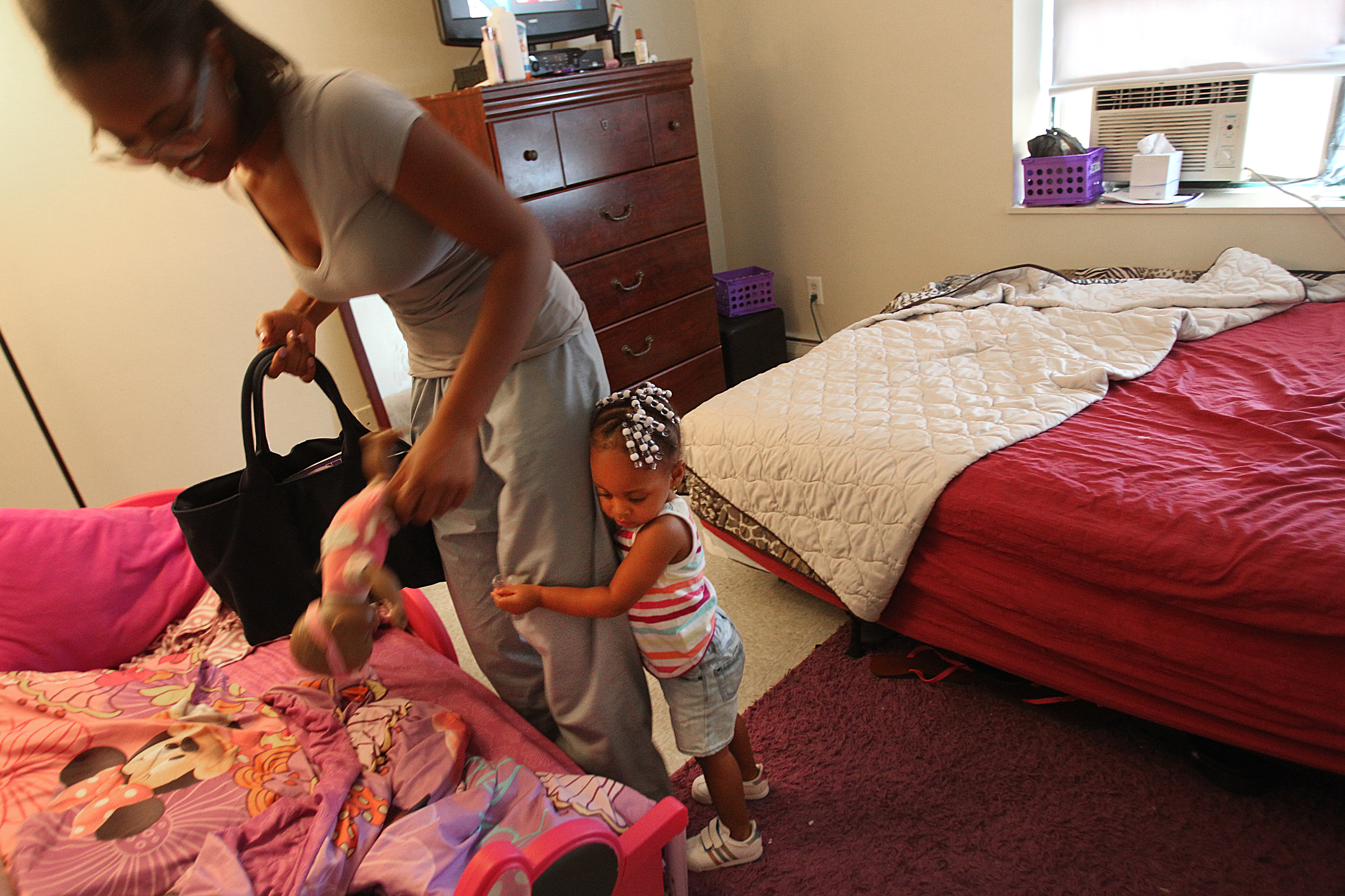 A Boston public health nurse visited Stephanie Lawrence twice a month when Lawrence was pregnant, helping her get food stamps, health insurance, and a two-bedroom apartment for her and daughter, Destiny.