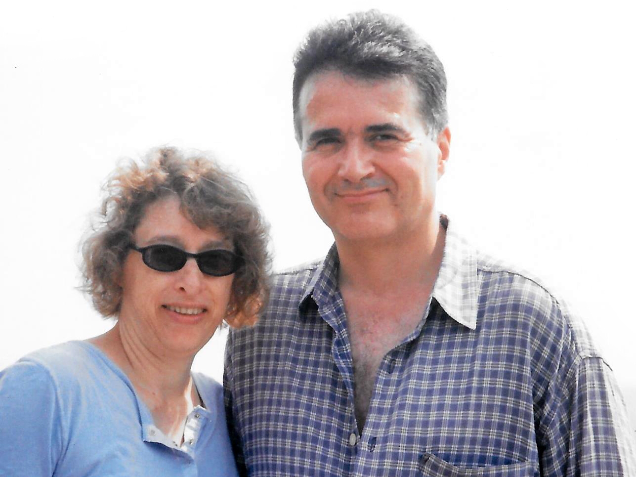 Marshall and Harney on vacation in Truro.