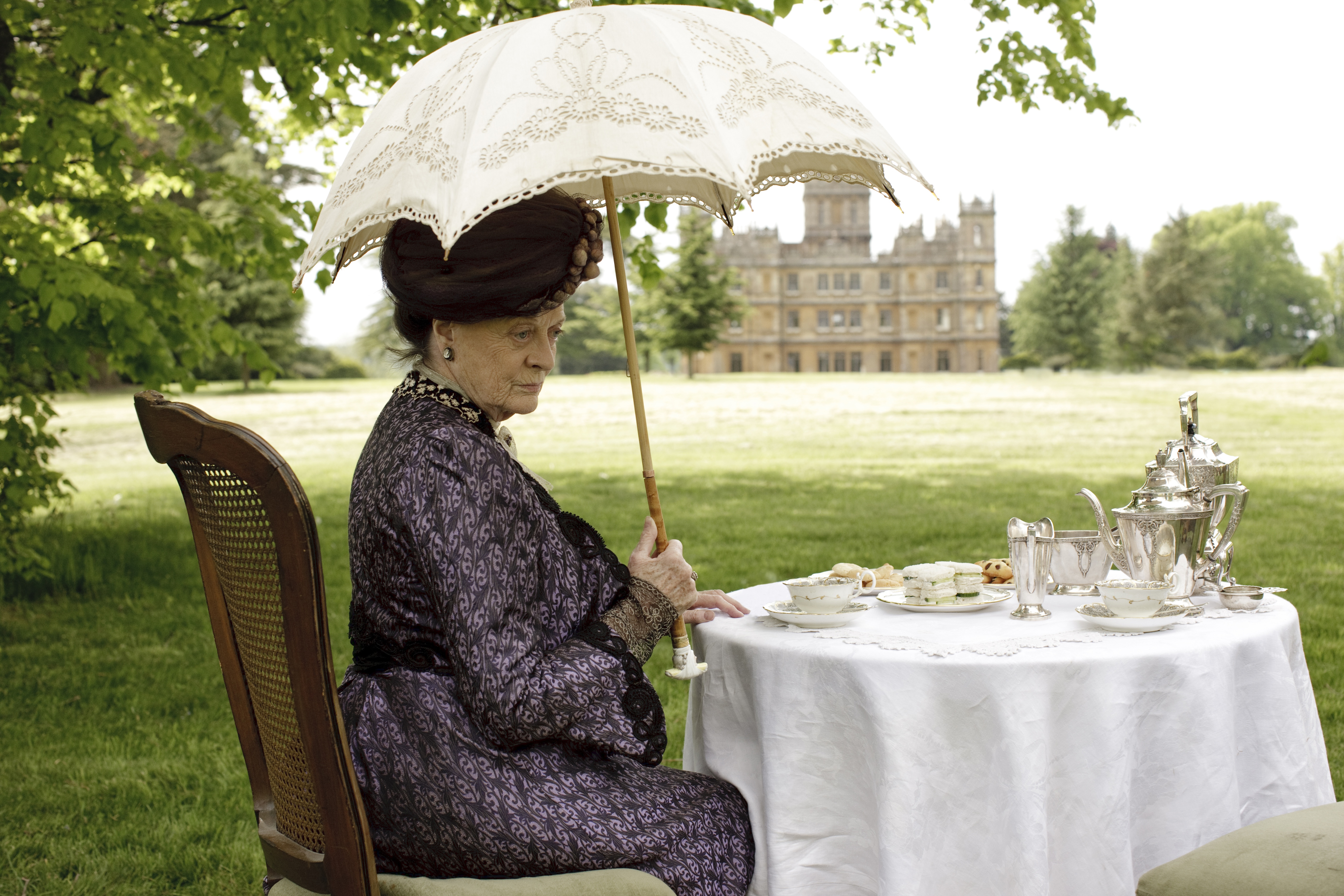 Dame Maggie Smith as Violet, Dowager Countess of Grantham, in “Downton Abbey.”