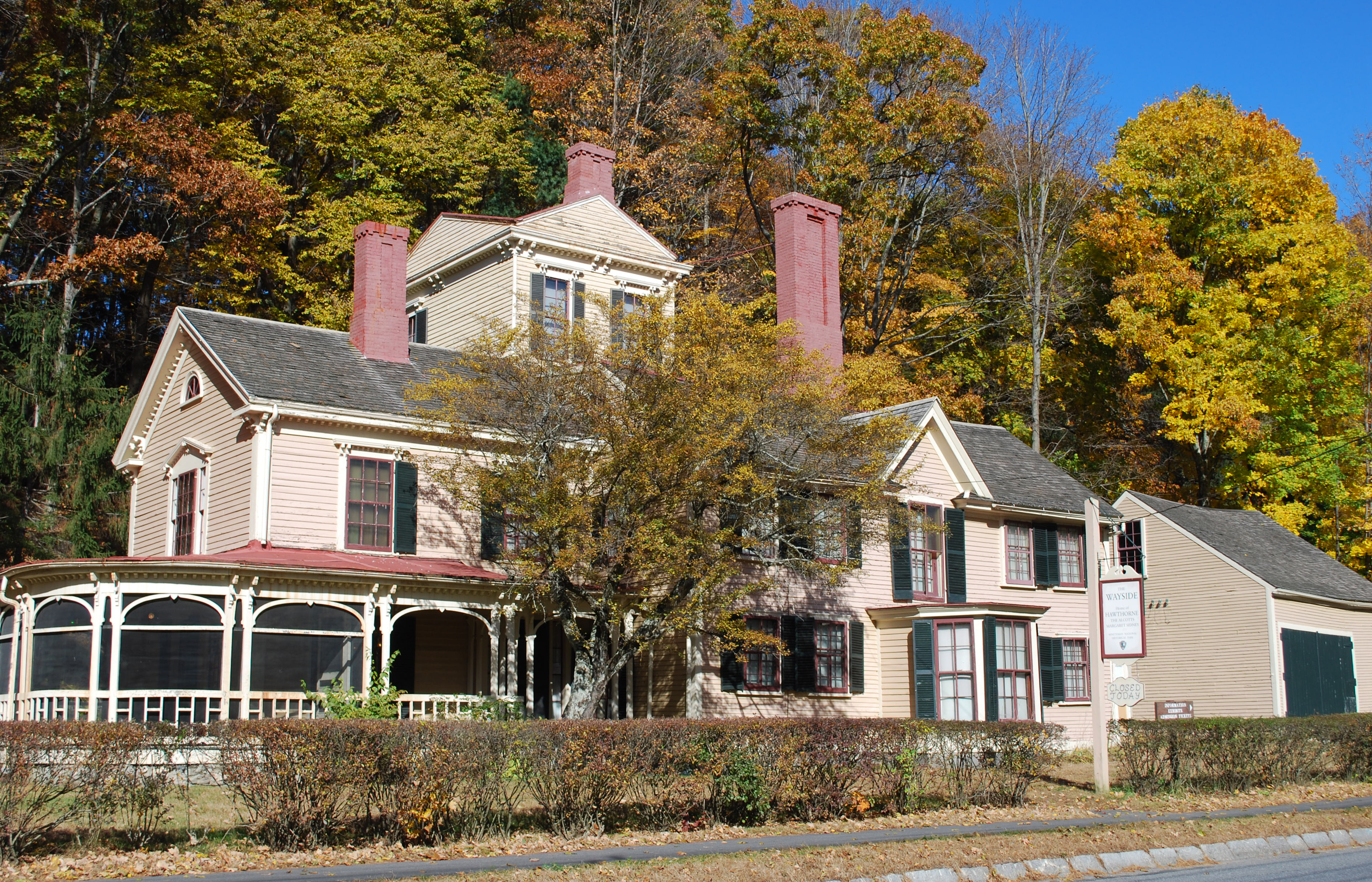 Wayside, the Concord home owned by the author and his family.