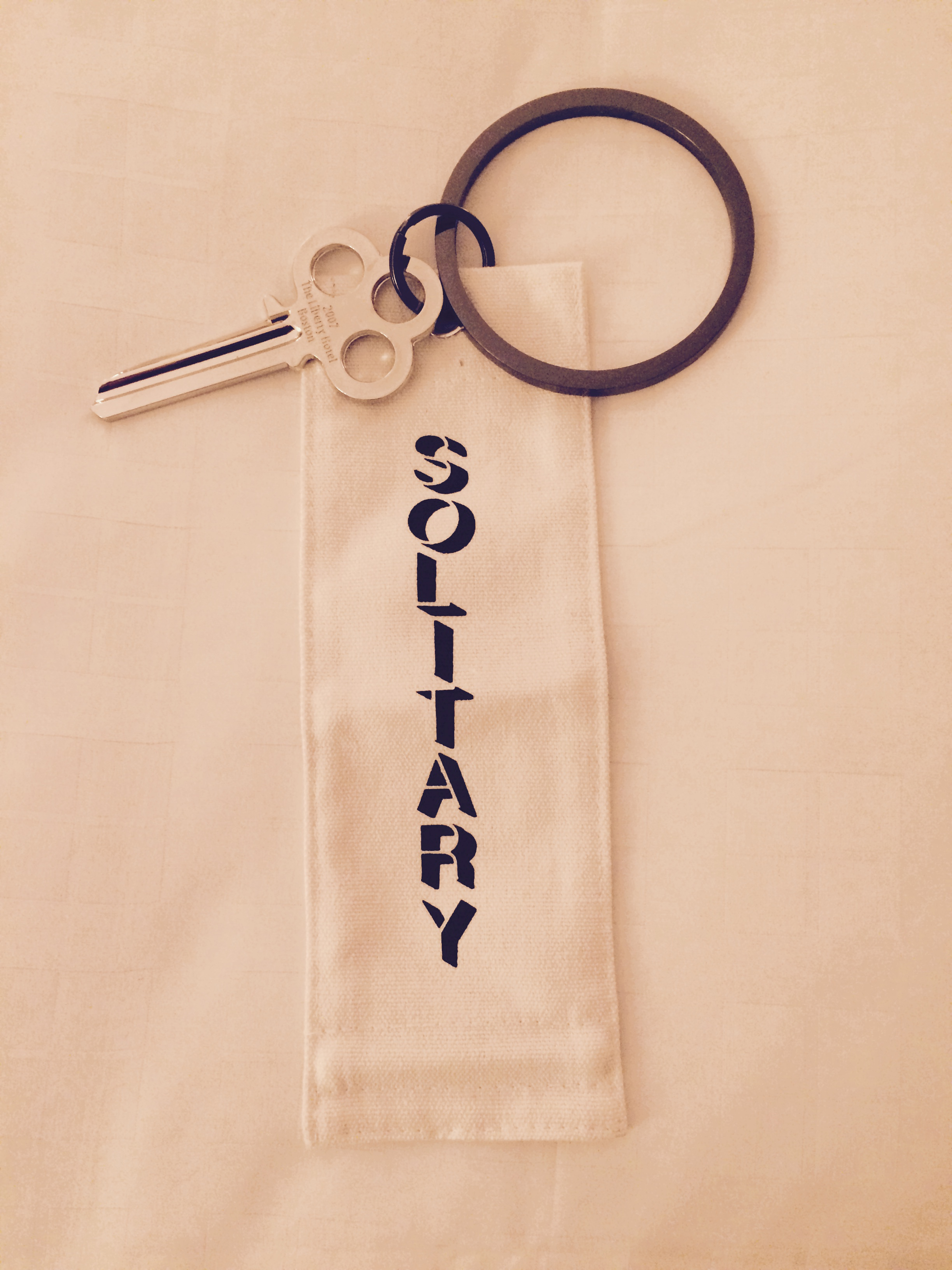 The Liberty Hotel key.