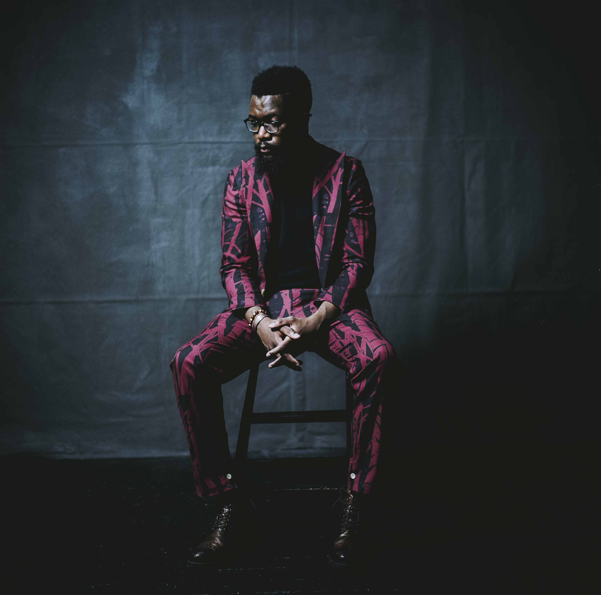 The Vines II Suit from the “Born Between Borders” collection was designed for Ikiré Jones by Walé Oyéjidé.