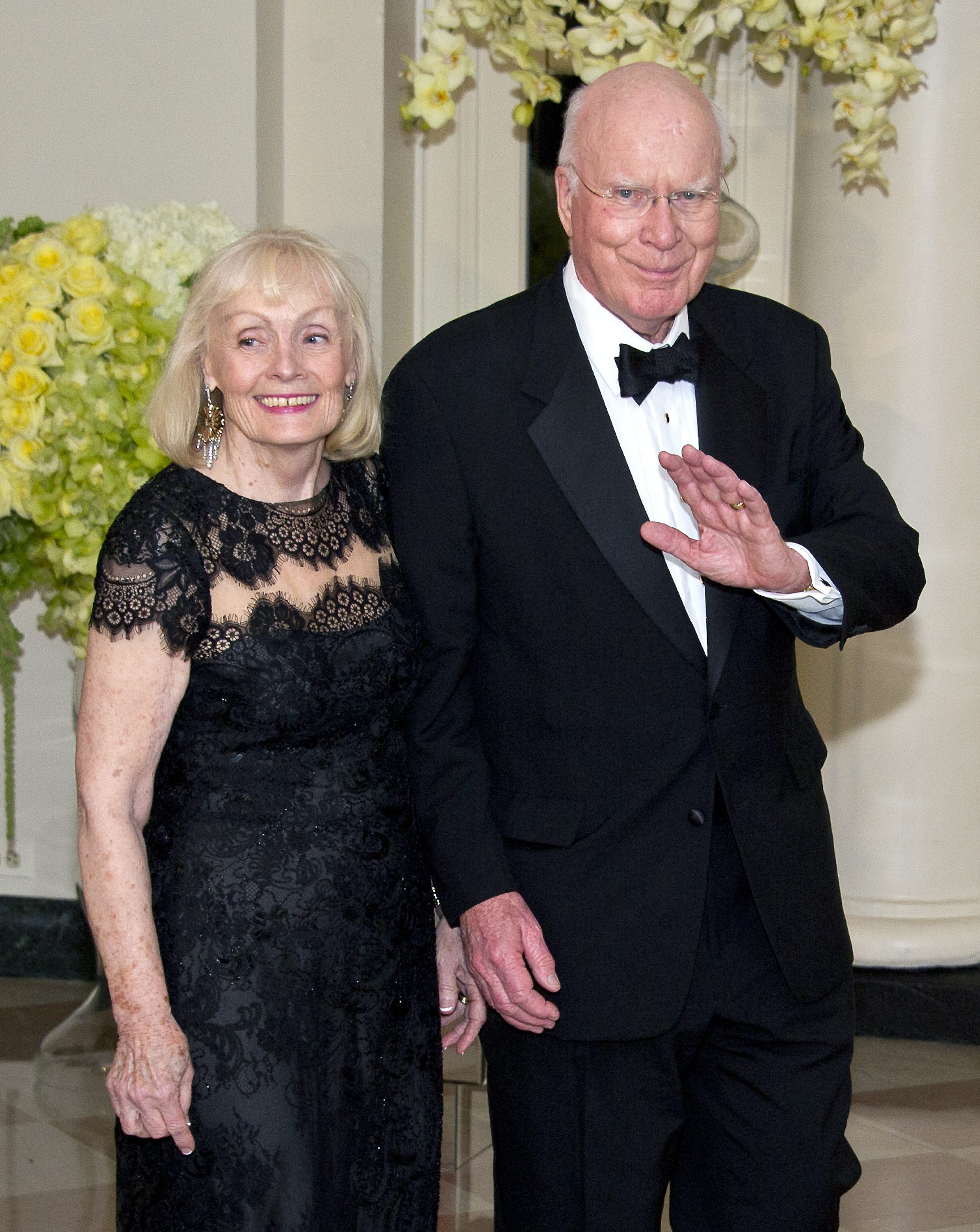 Senator Patrick Leahy of Vermont and his wife, Marcelle Leahy.