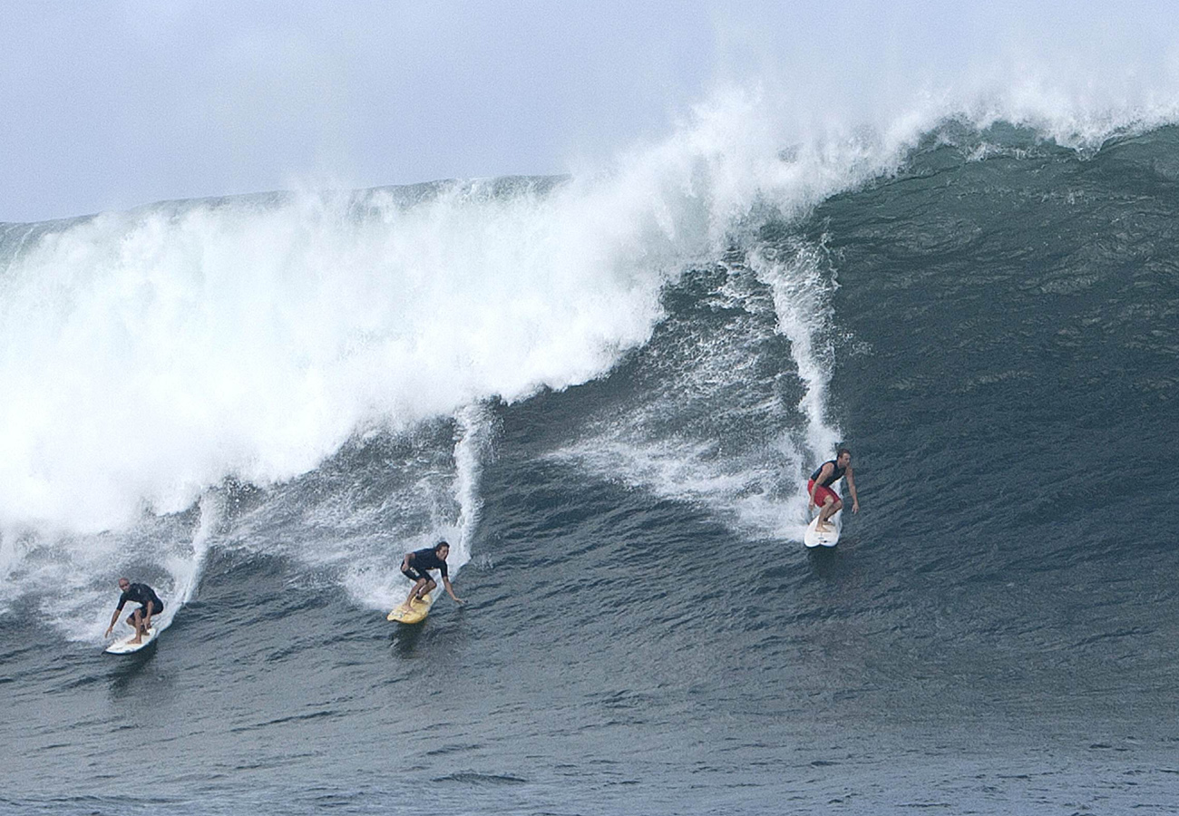 the surfers view
