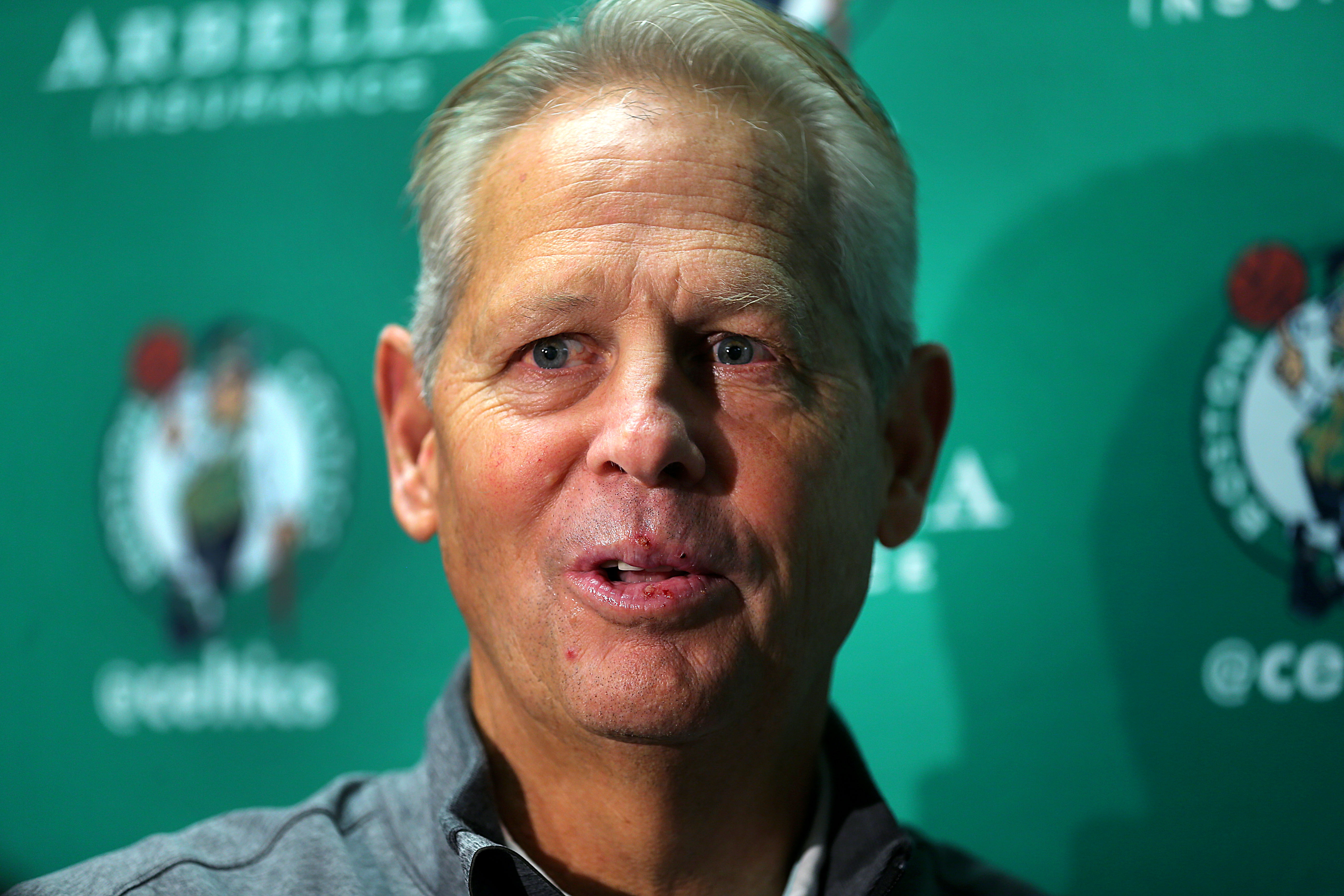 There were no deadline deals for Danny Ainge this year.