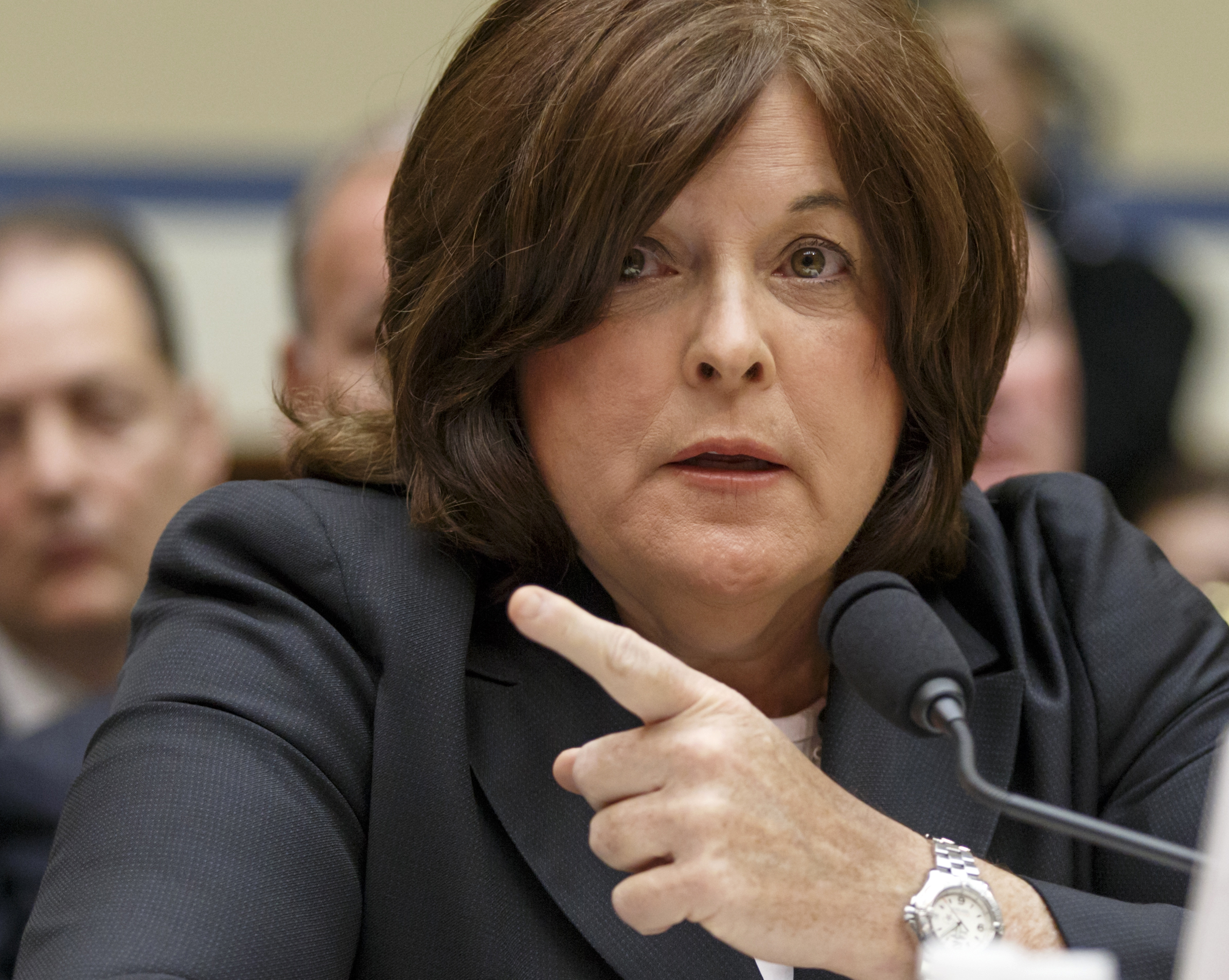 Secret Service director Julia Pierson took the fall this month after security lapses at the White House.