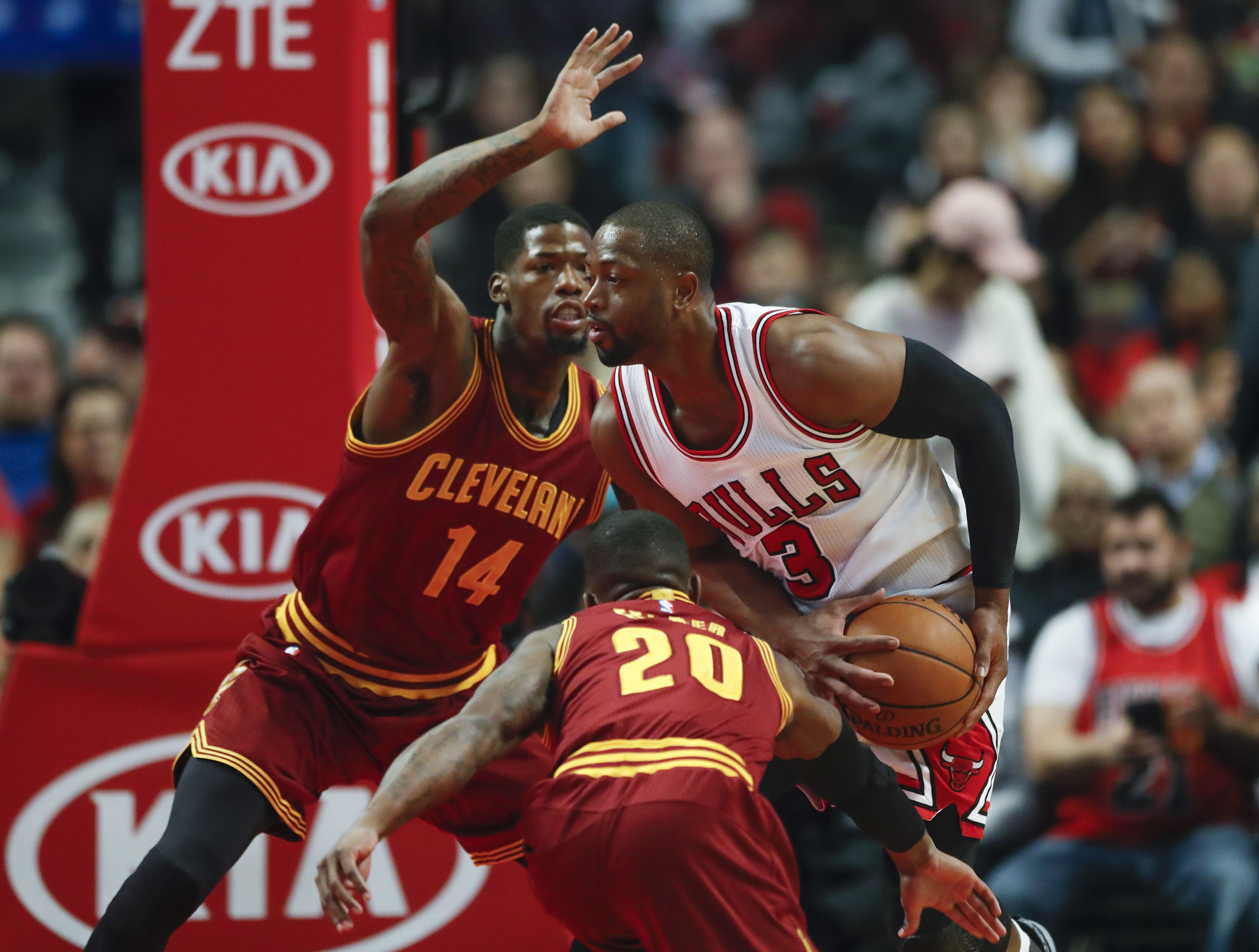 Dwyane Wade has taken his talents to the Windy City this season.