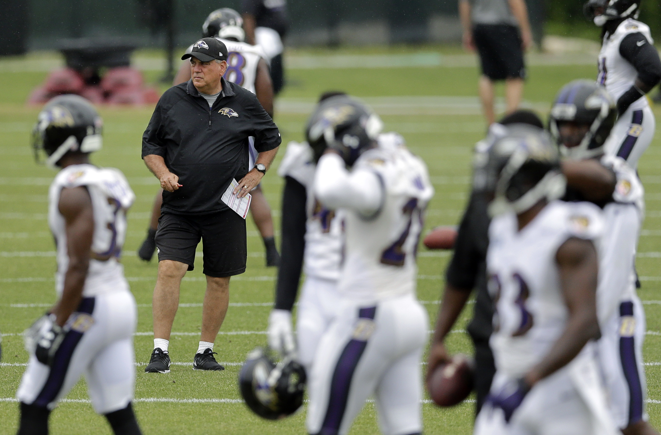 Dean Pees has been with the Ravens since 2010.