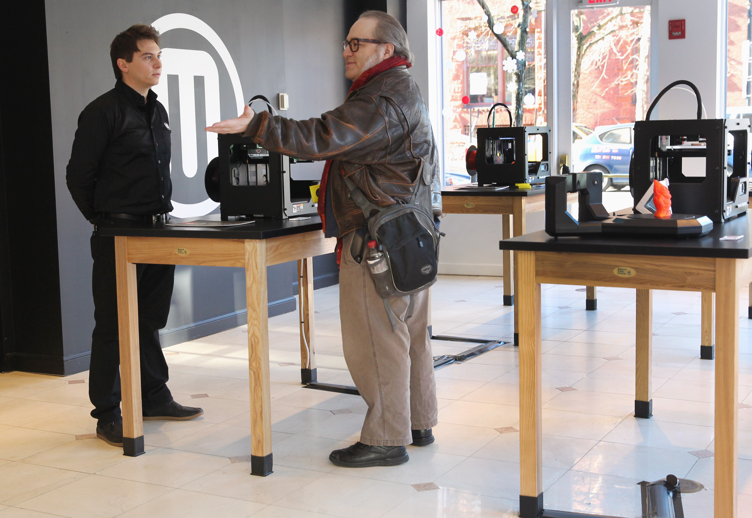 The Newbury Street store is only MakerBot’s second. The first one opened in Manhattan.