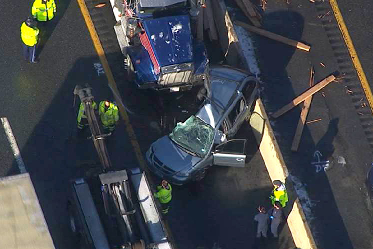 Mass Pike Crash Yesterday _ Driver killed in single-vehicle crash on I ...