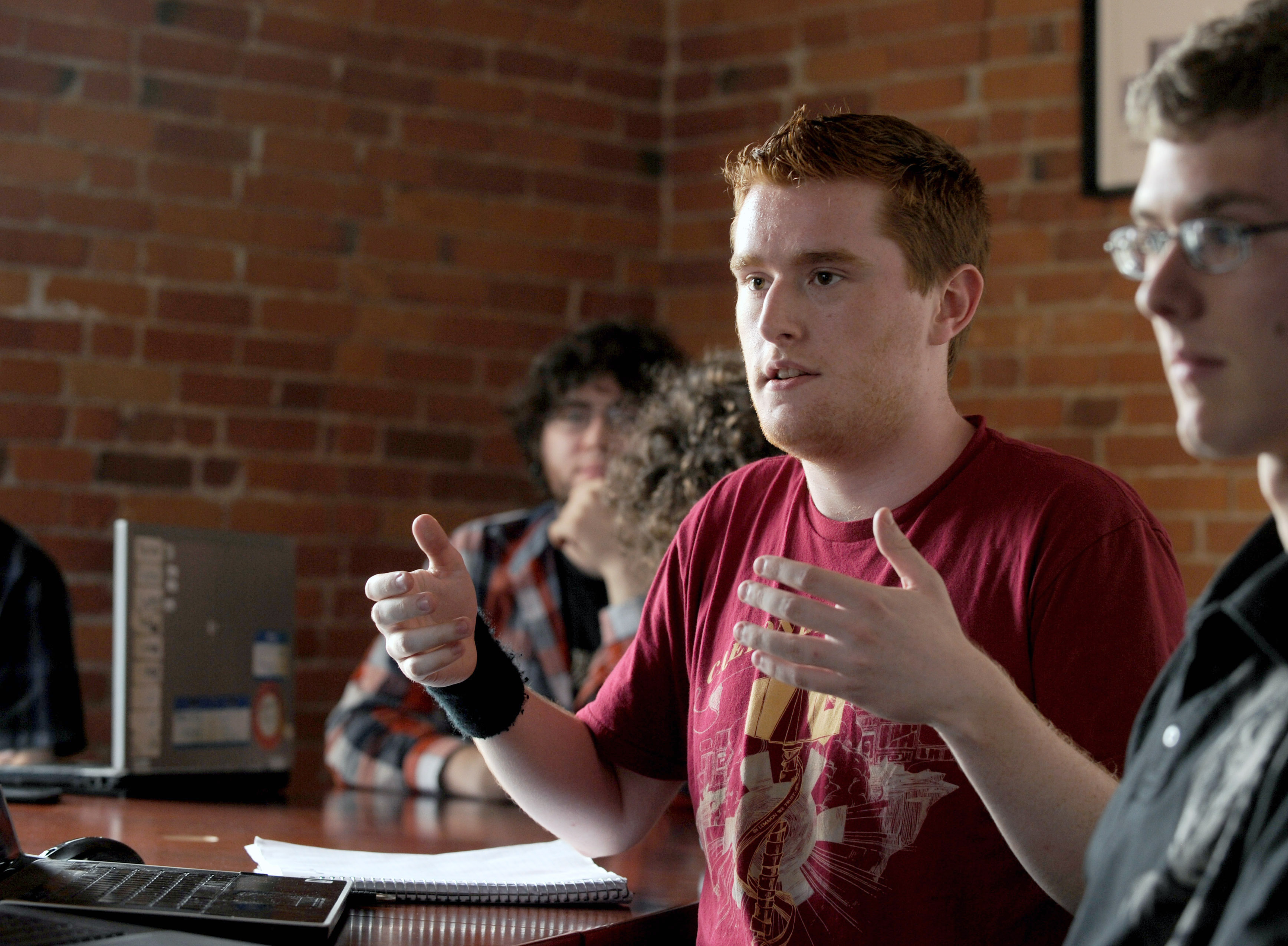 Cian Rice is on the Energy Team at the Massachusetts Digital Games Institute and working on a game called On Call.