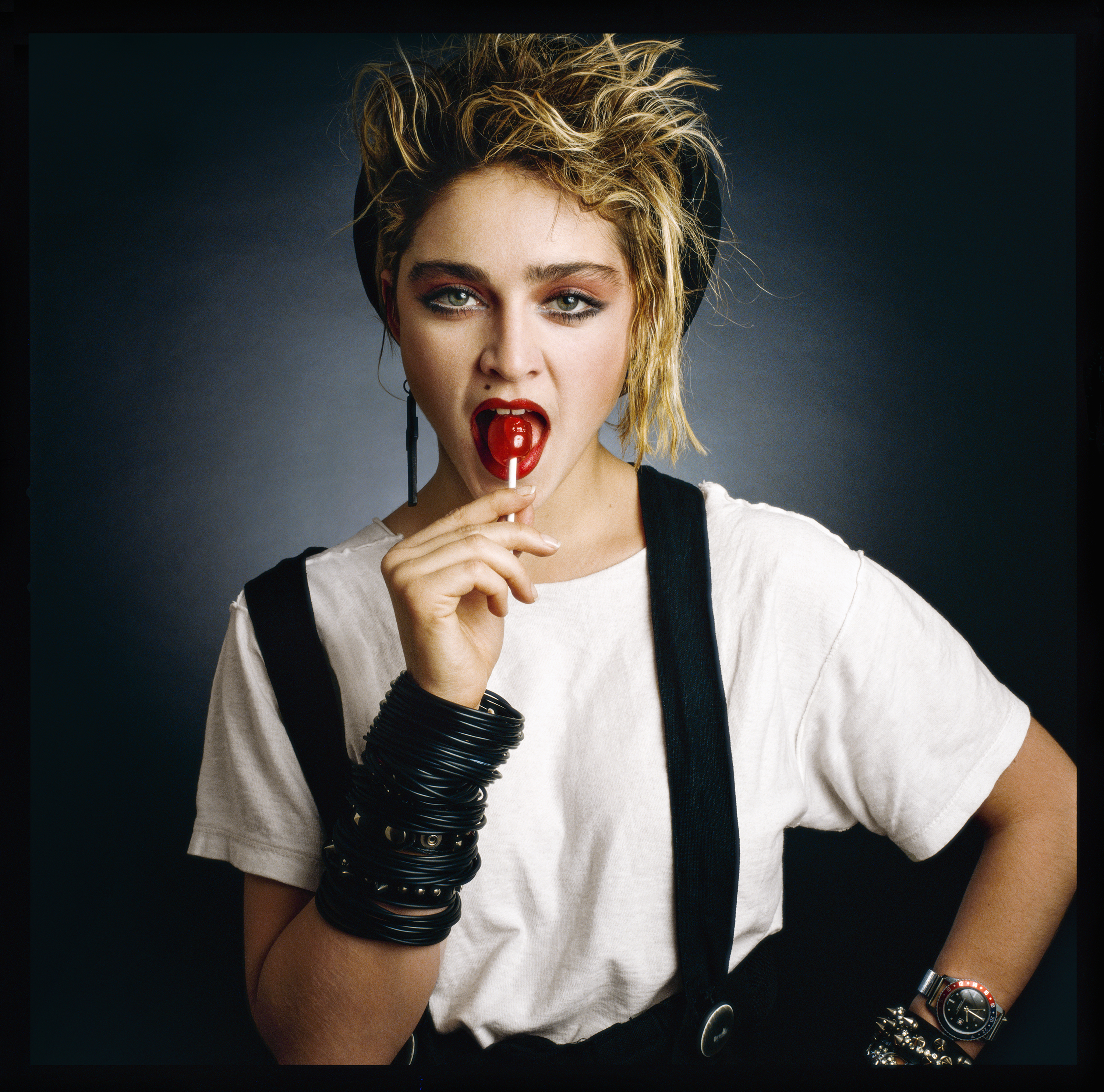 Madonna in 1982.