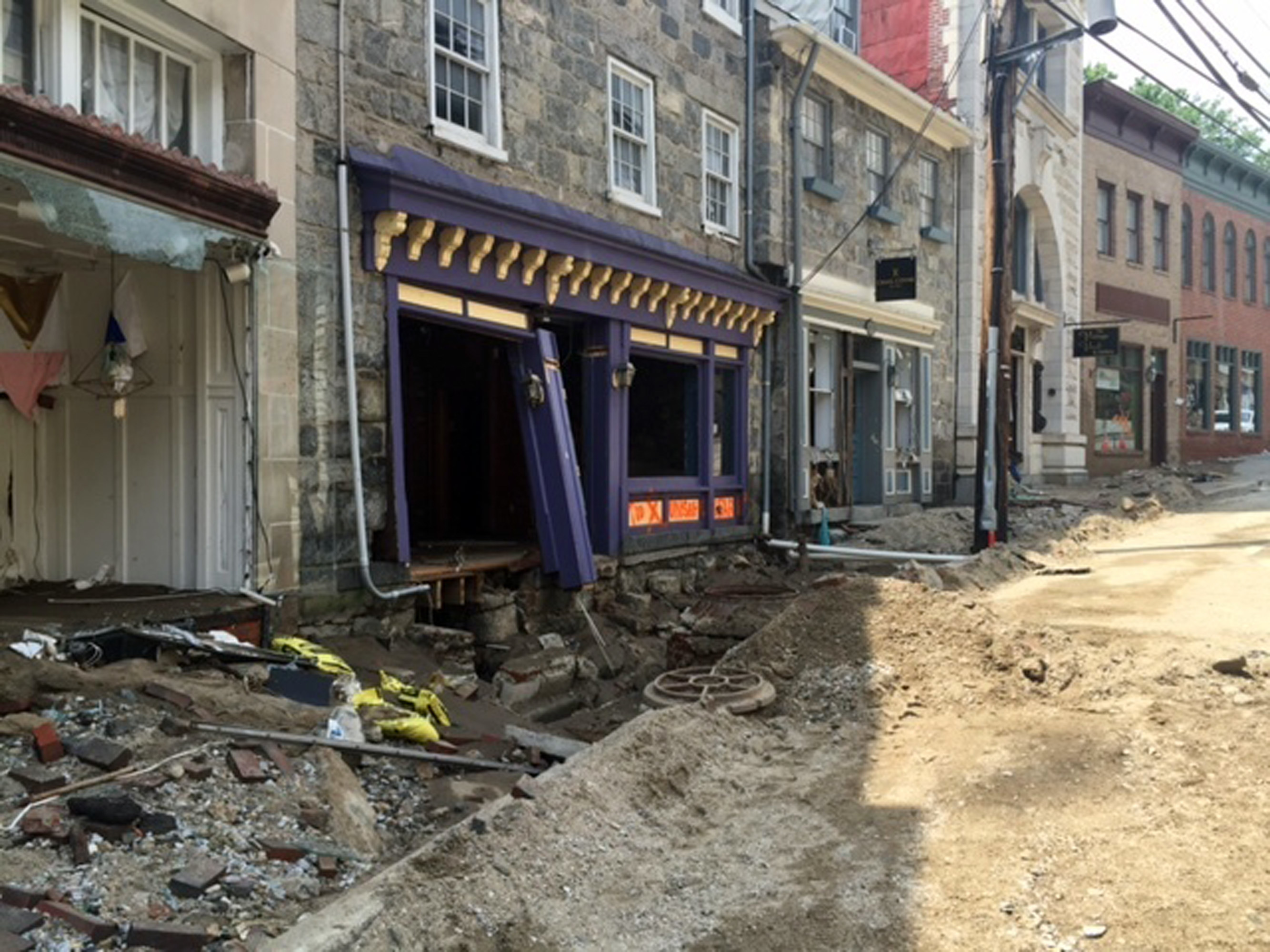 Historic Maryland Town Faces Long Recovery After Flooding The Boston Globe Historic Maryland Town Faces Long Recovery After Flooding The Boston Globe