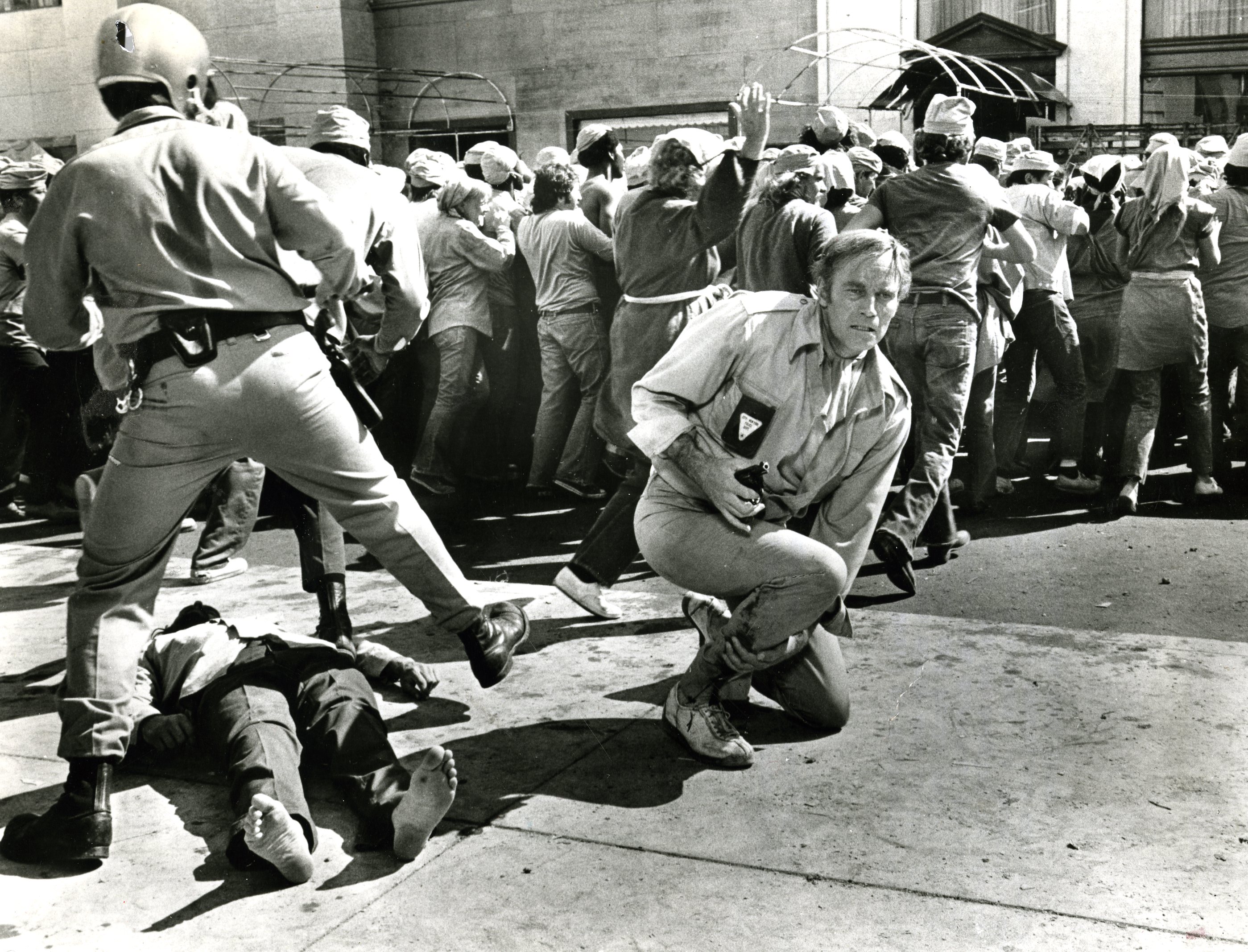 Charlton Heston in "Soylent Green.”