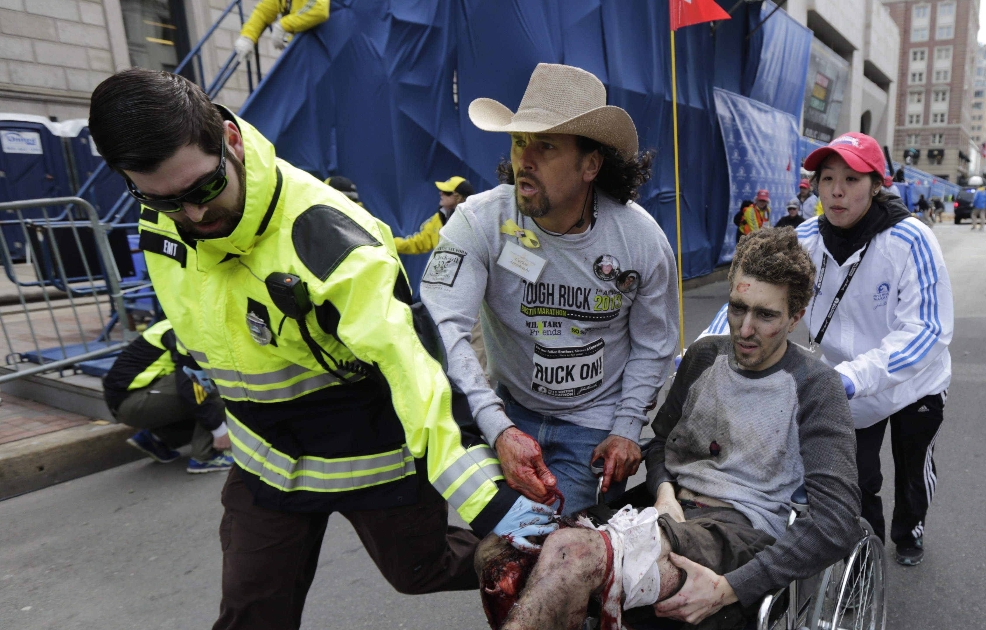 Jeff Bauman of Chelmsford lost both his legs in the Marathon bombings. More than $740,000 has been raised for him on Internet fund-raising websites.