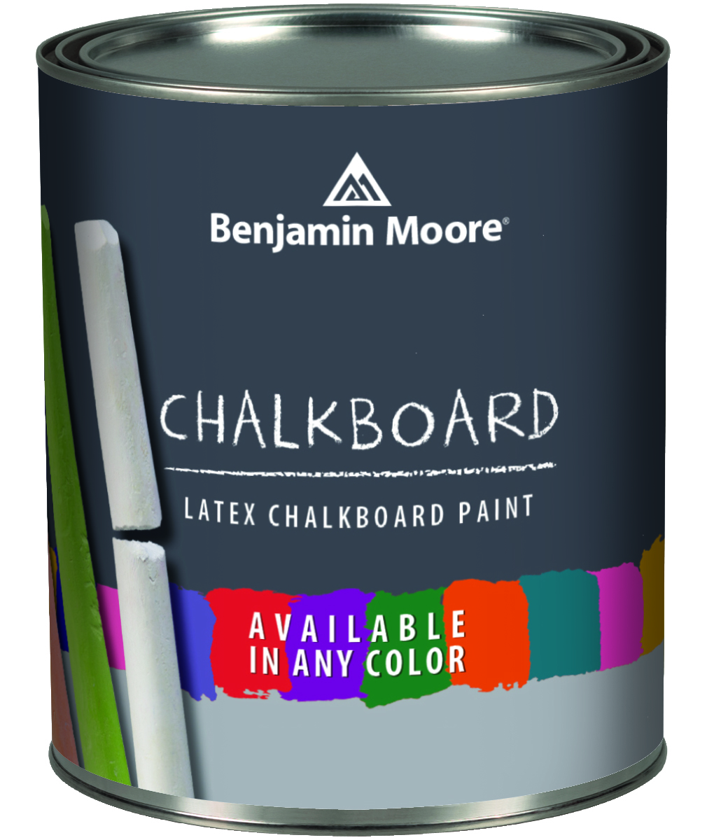 Consider chalkboard paint for at least one spot in your home. “It can be mixed in any color,” says interior designer Michele Eason, “and it’s a fun alternative.”