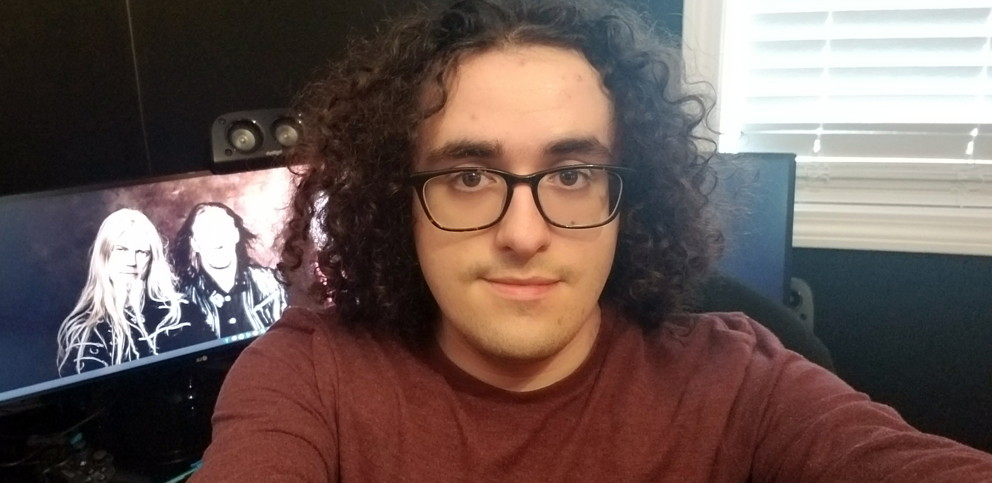 University of Rhode Island student Rodrigo Pimentel.