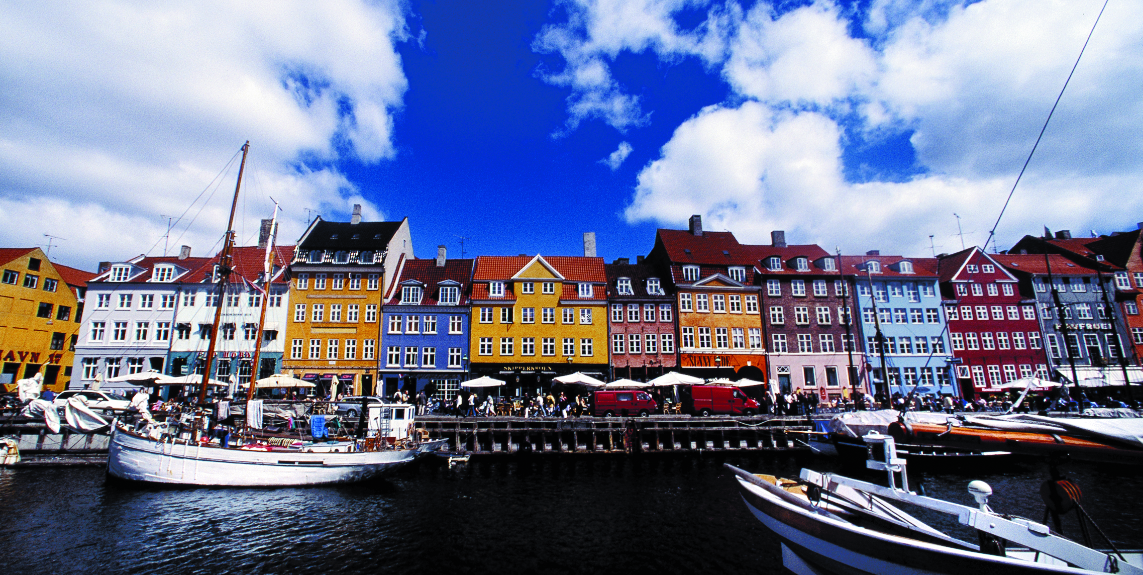 Nyhavn, a 17th-century canal district now popular for entertainment and dining.