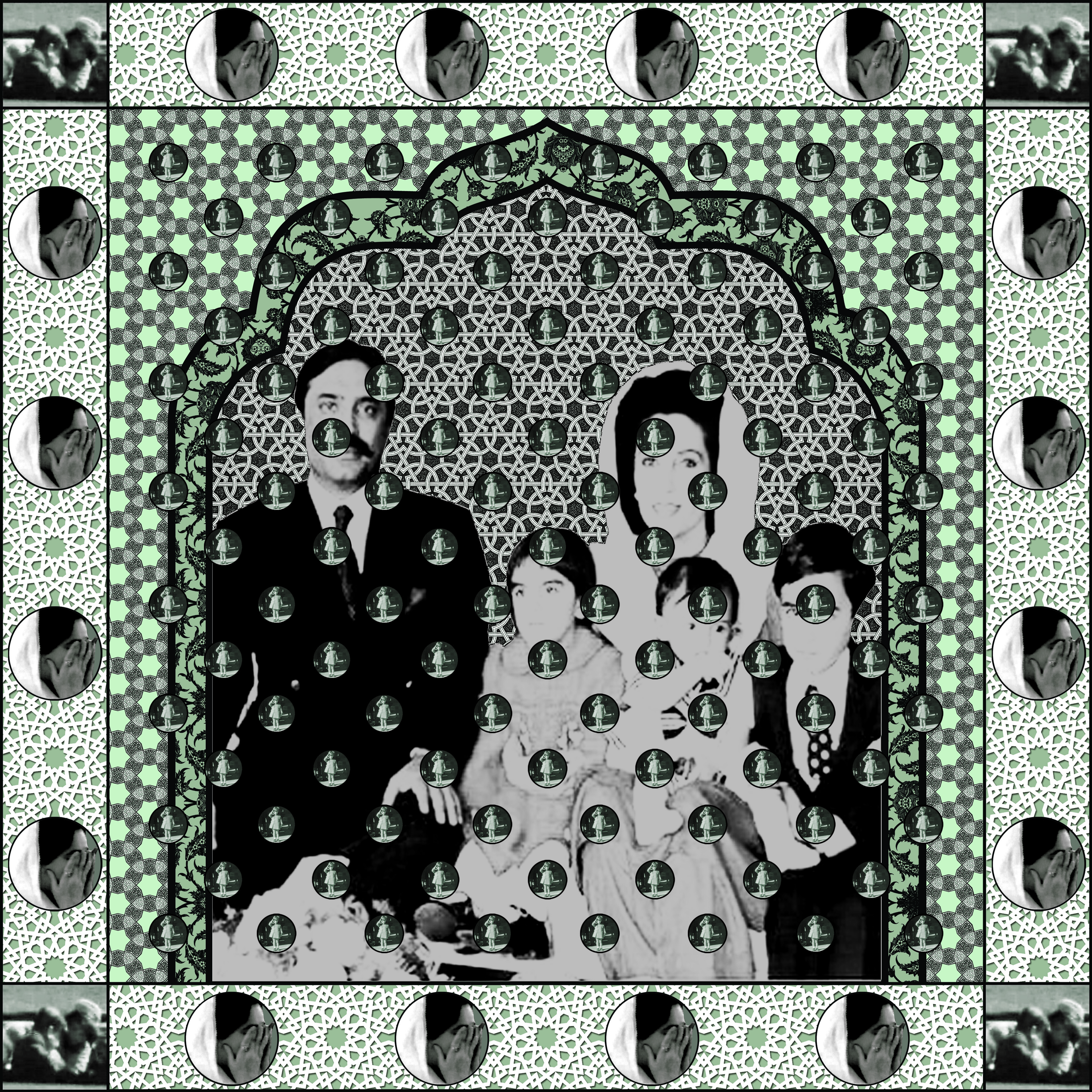 “American Family’’ is part of Richard Cutrona’s “Political Lens’’ exhibit.