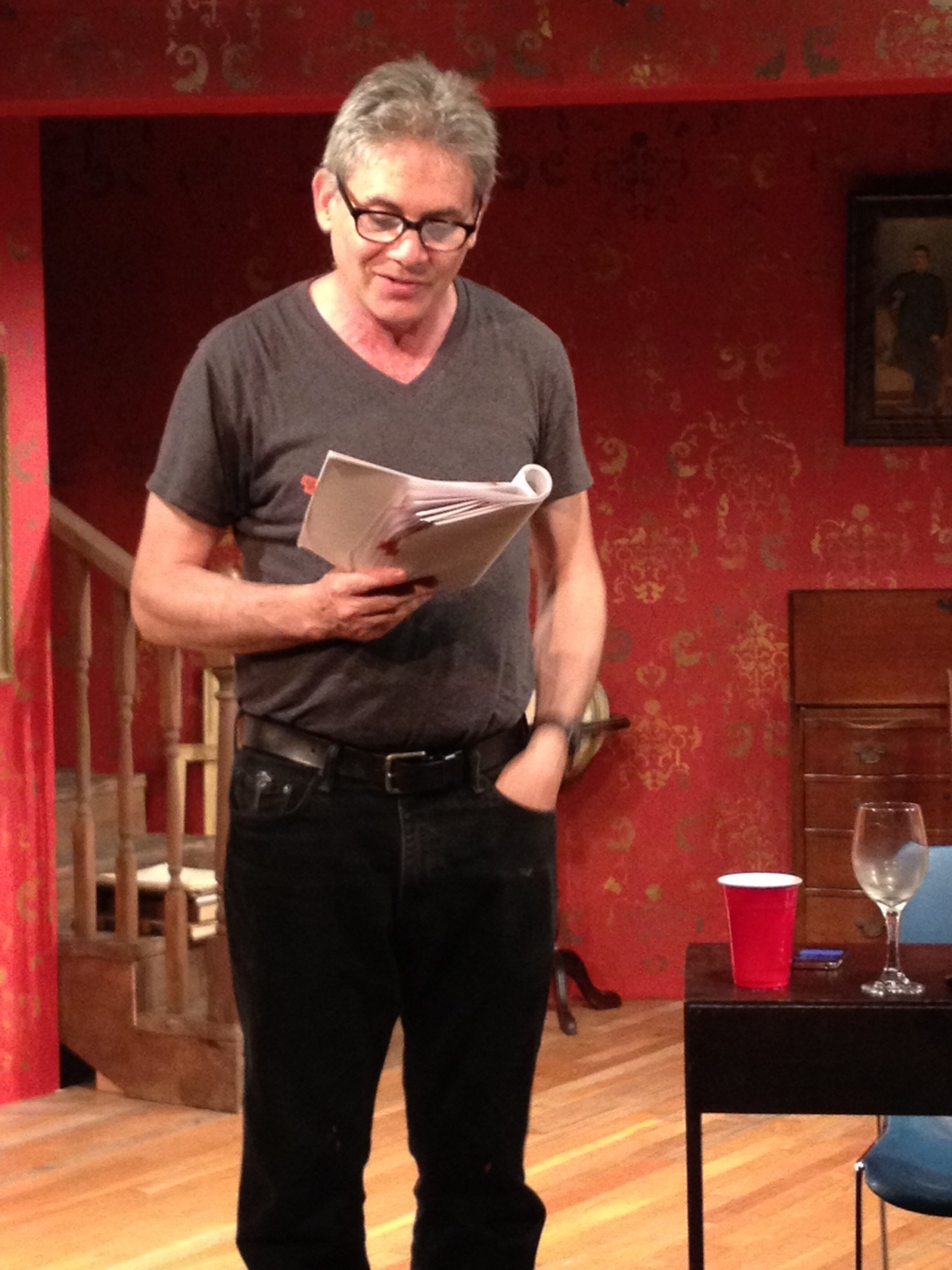 Jeff Zinn in “The Agony and the Ecstasy of Mike Daisey.”