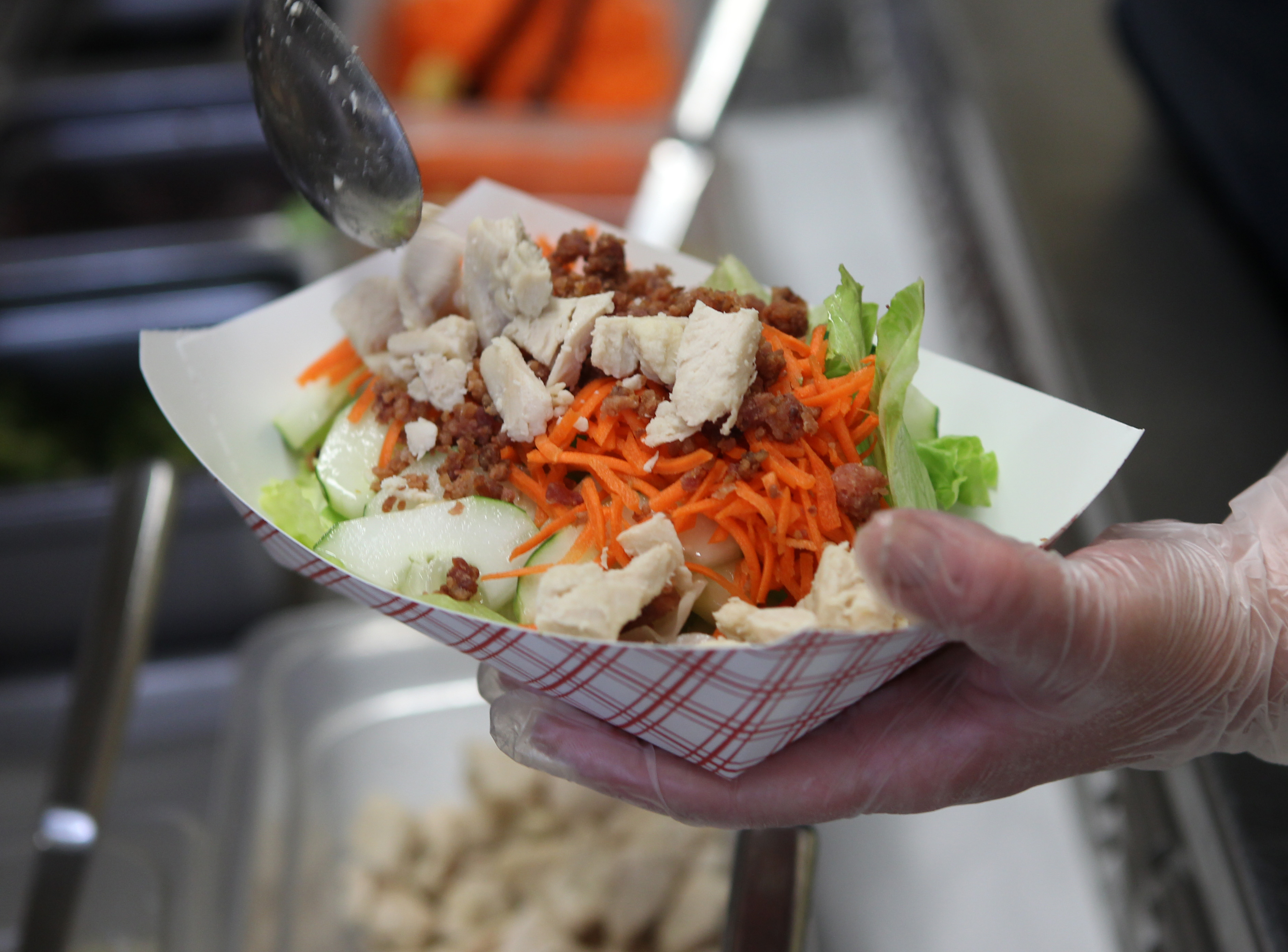 An offering from the salad bar in Concord.